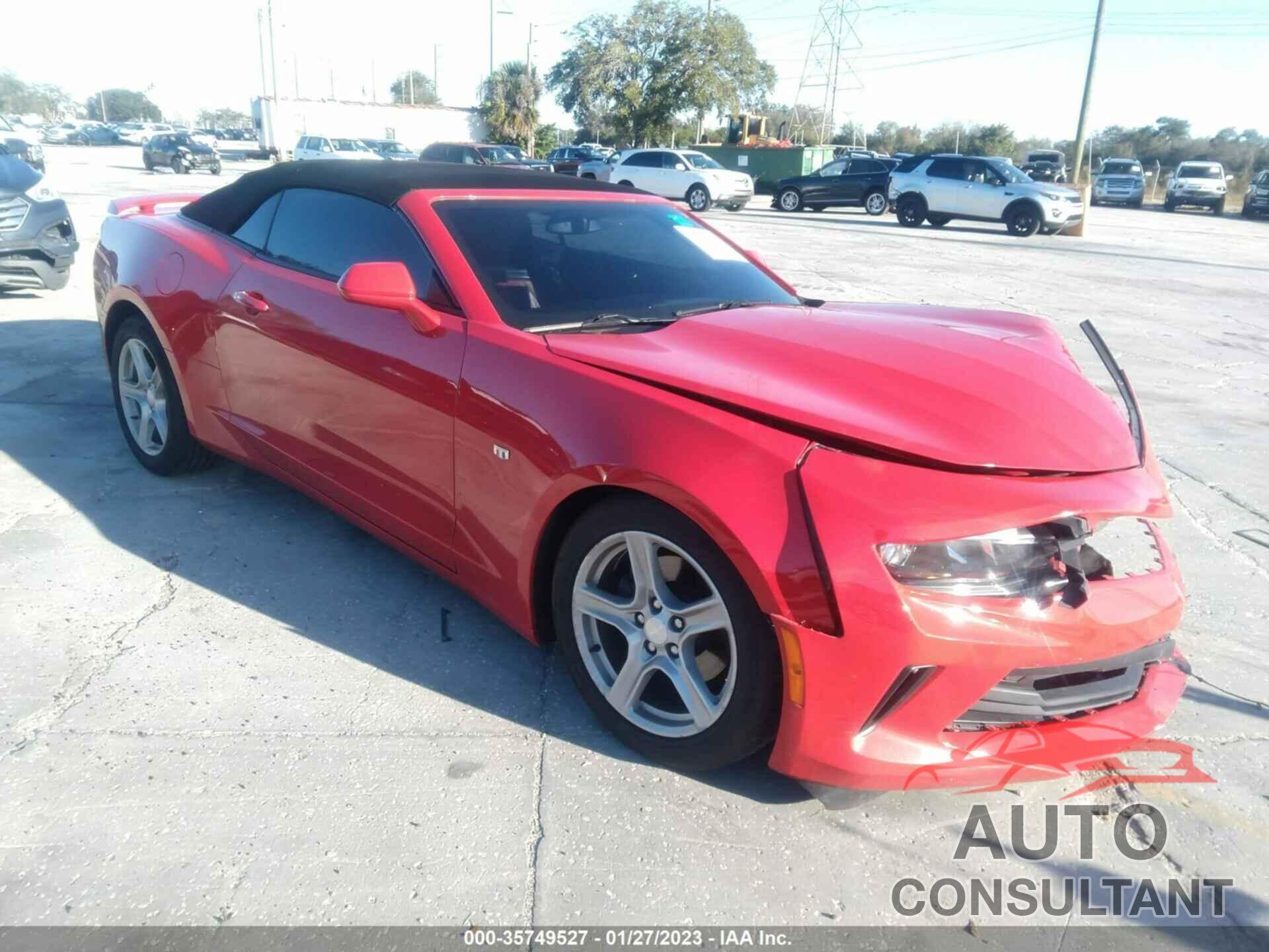 CHEVROLET CAMARO 2017 - 1G1FB3DX9H0105640