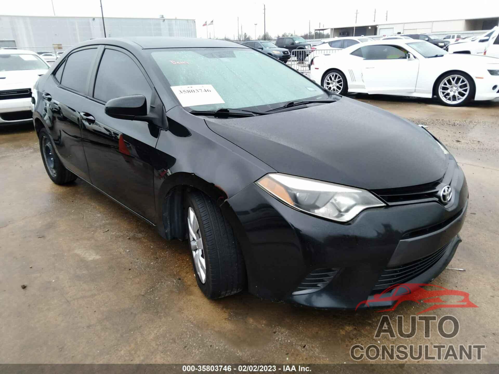 TOYOTA COROLLA 2015 - 5YFBURHEXFP207219