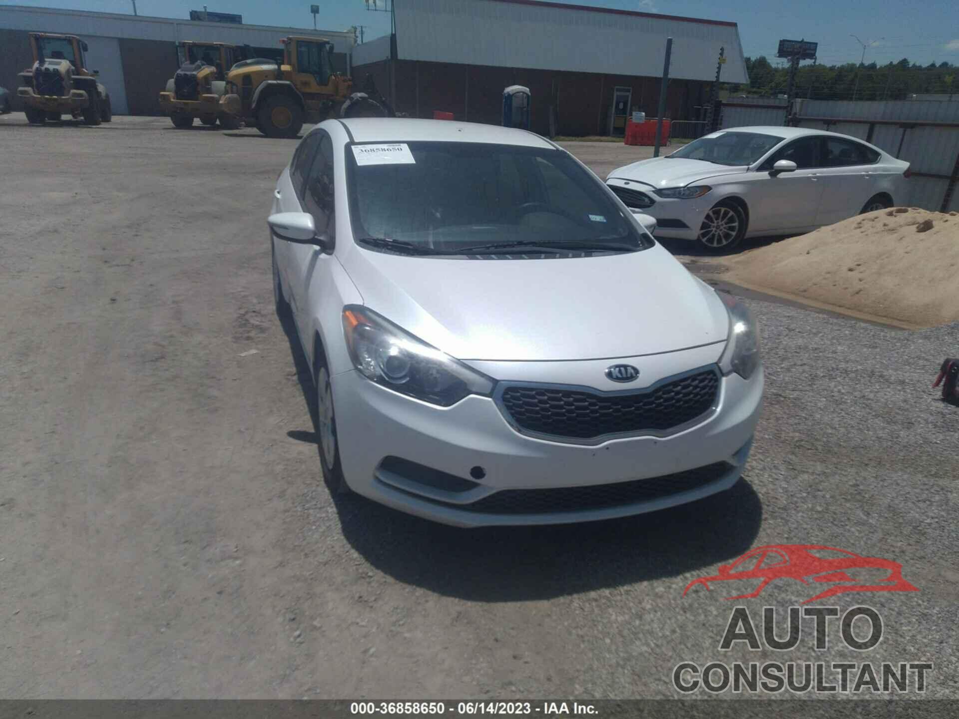 KIA FORTE 2015 - KNAFX4A60F5320573