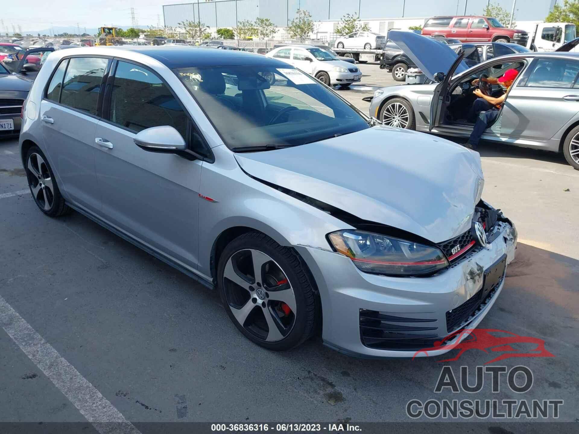 VOLKSWAGEN GOLF GTI 2015 - 3VW4T7AU6FM007489