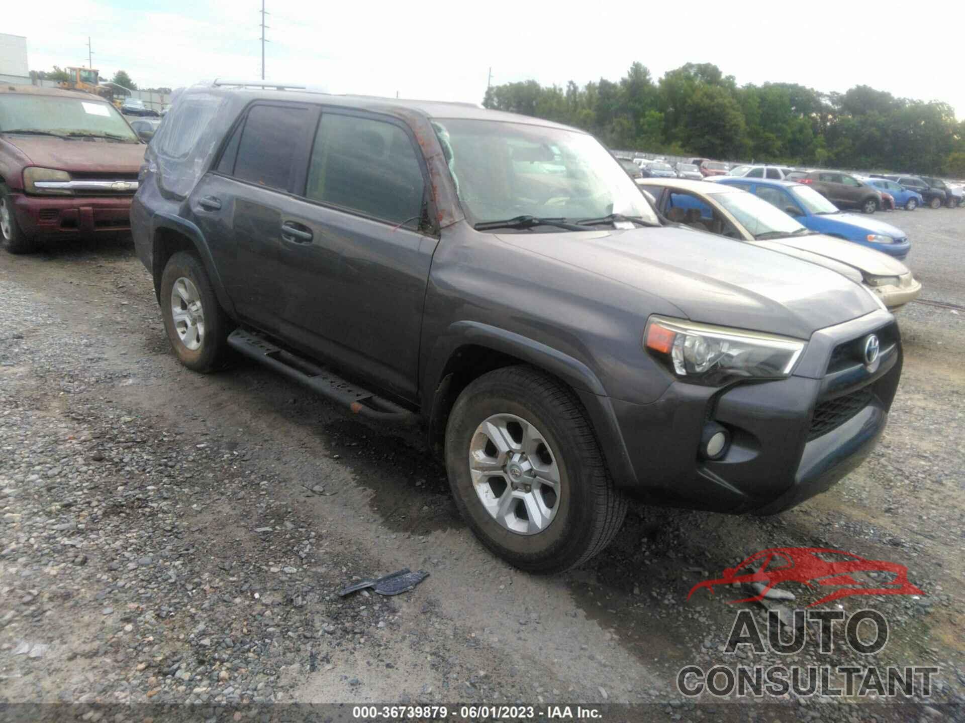 TOYOTA 4RUNNER 2016 - JTEZU5JR6G5130105