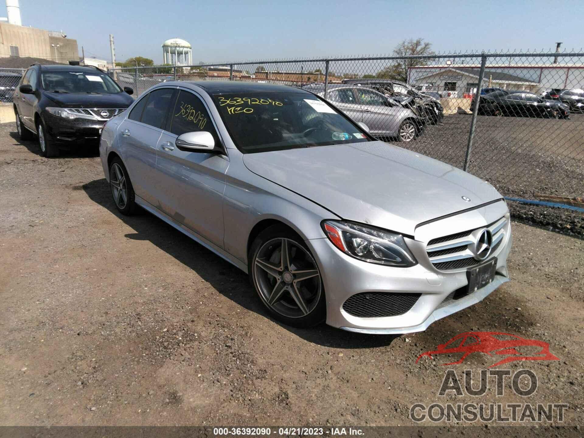 MERCEDES-BENZ C-CLASS 2016 - 55SWF4KBXGU117416