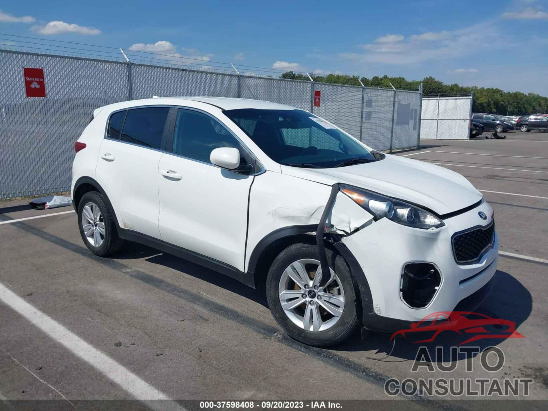 KIA SPORTAGE 2017 - KNDPM3ACXH7138418