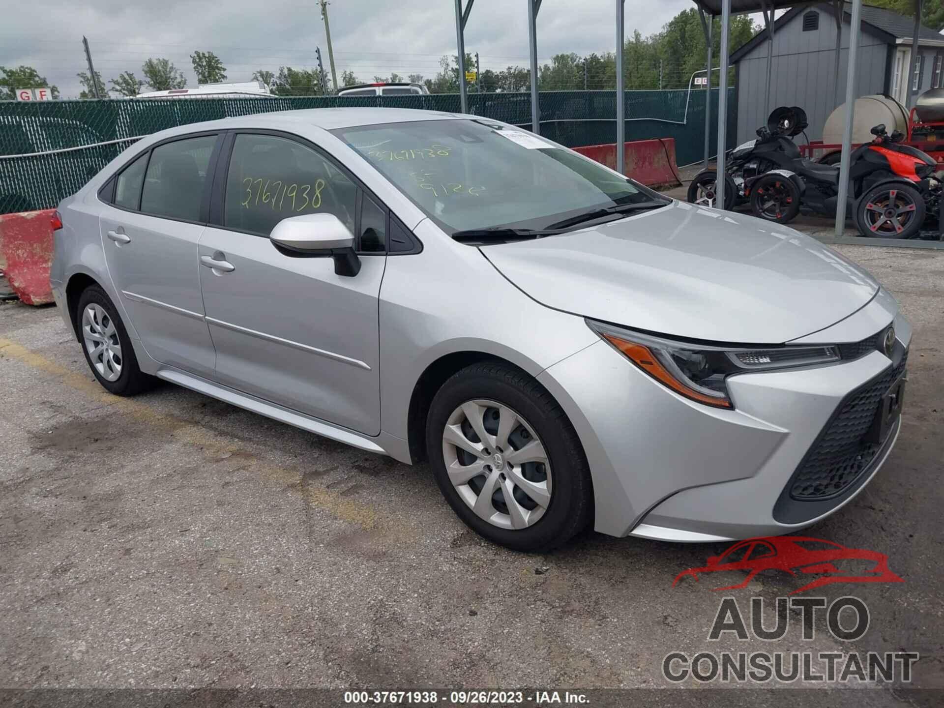 TOYOTA COROLLA 2022 - JTDEPMAE1N3021755