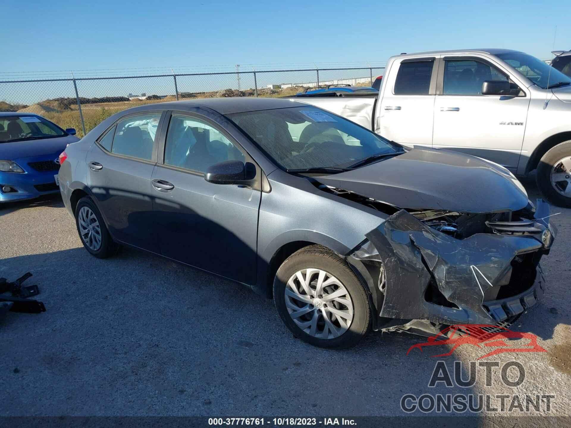 TOYOTA COROLLA 2019 - 2T1BURHE4KC171683