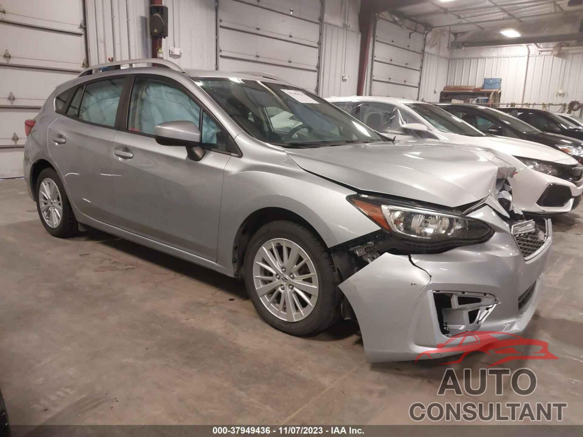 SUBARU IMPREZA 2018 - 4S3GTAB61J3744218