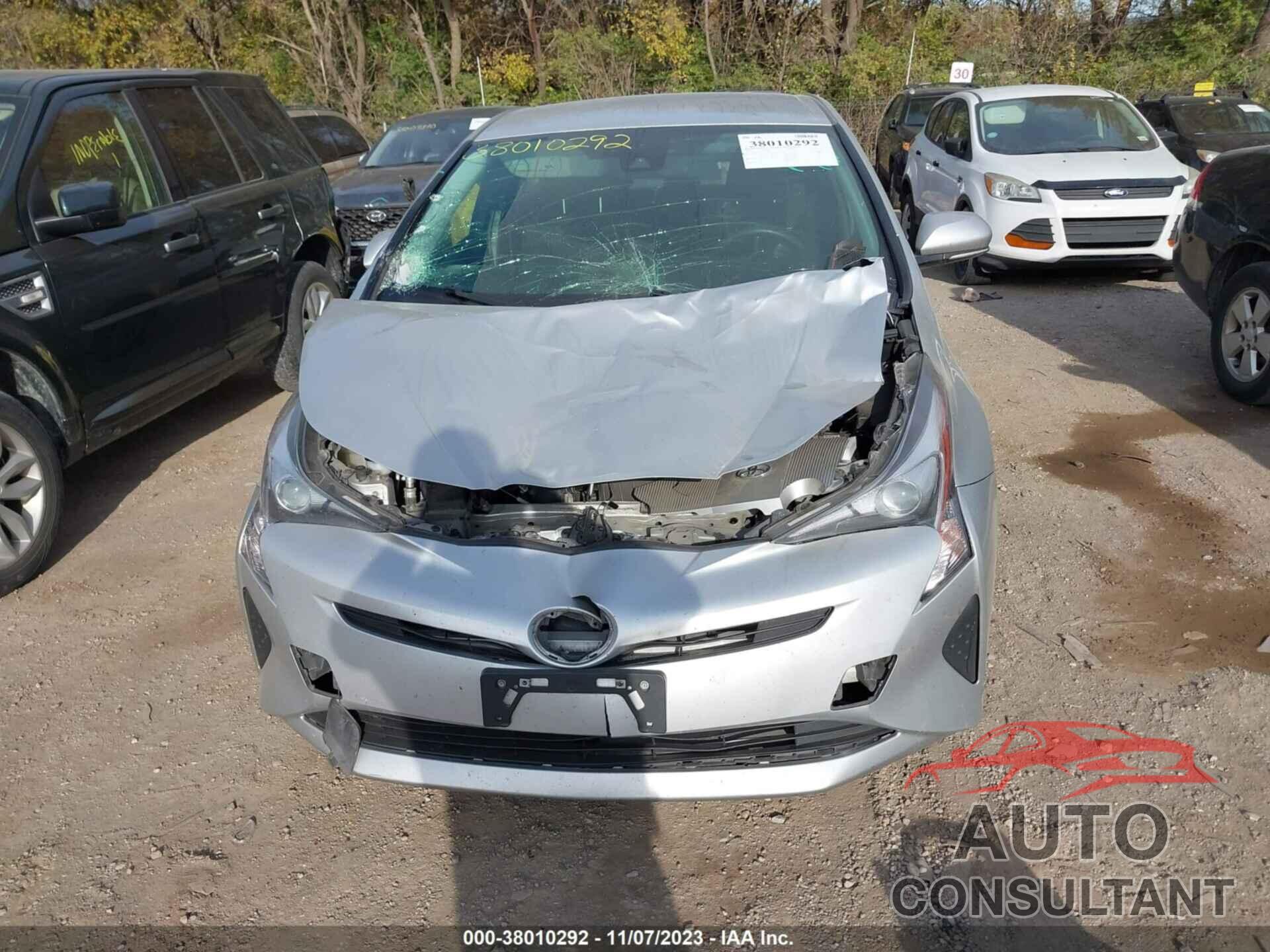 TOYOTA PRIUS 2017 - JTDKARFU4H3033095