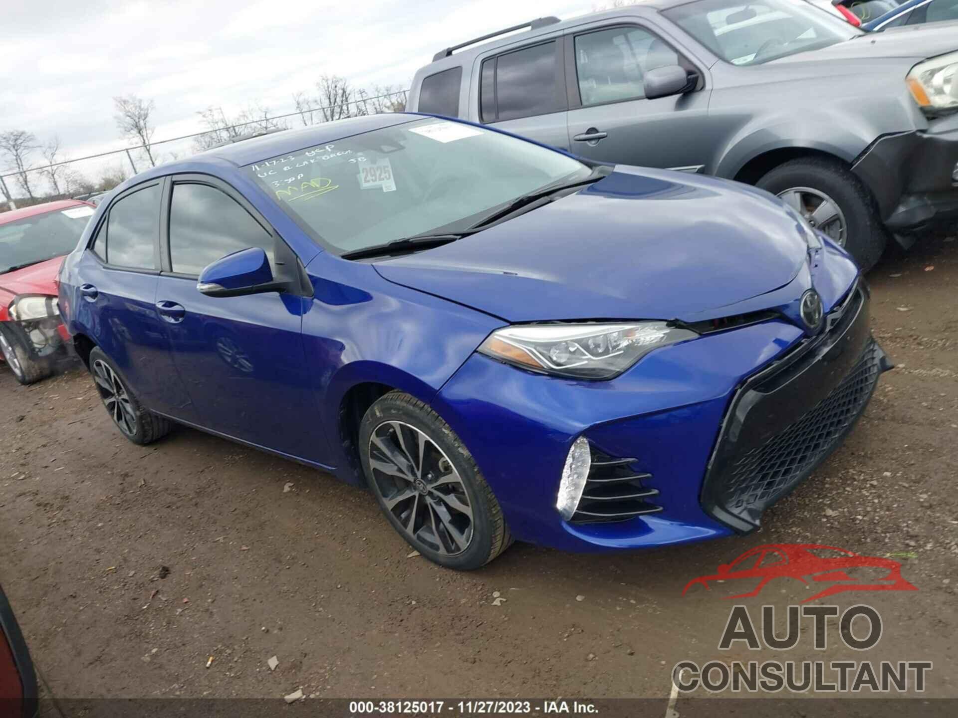 TOYOTA COROLLA 2018 - 5YFBURHE2JP788515