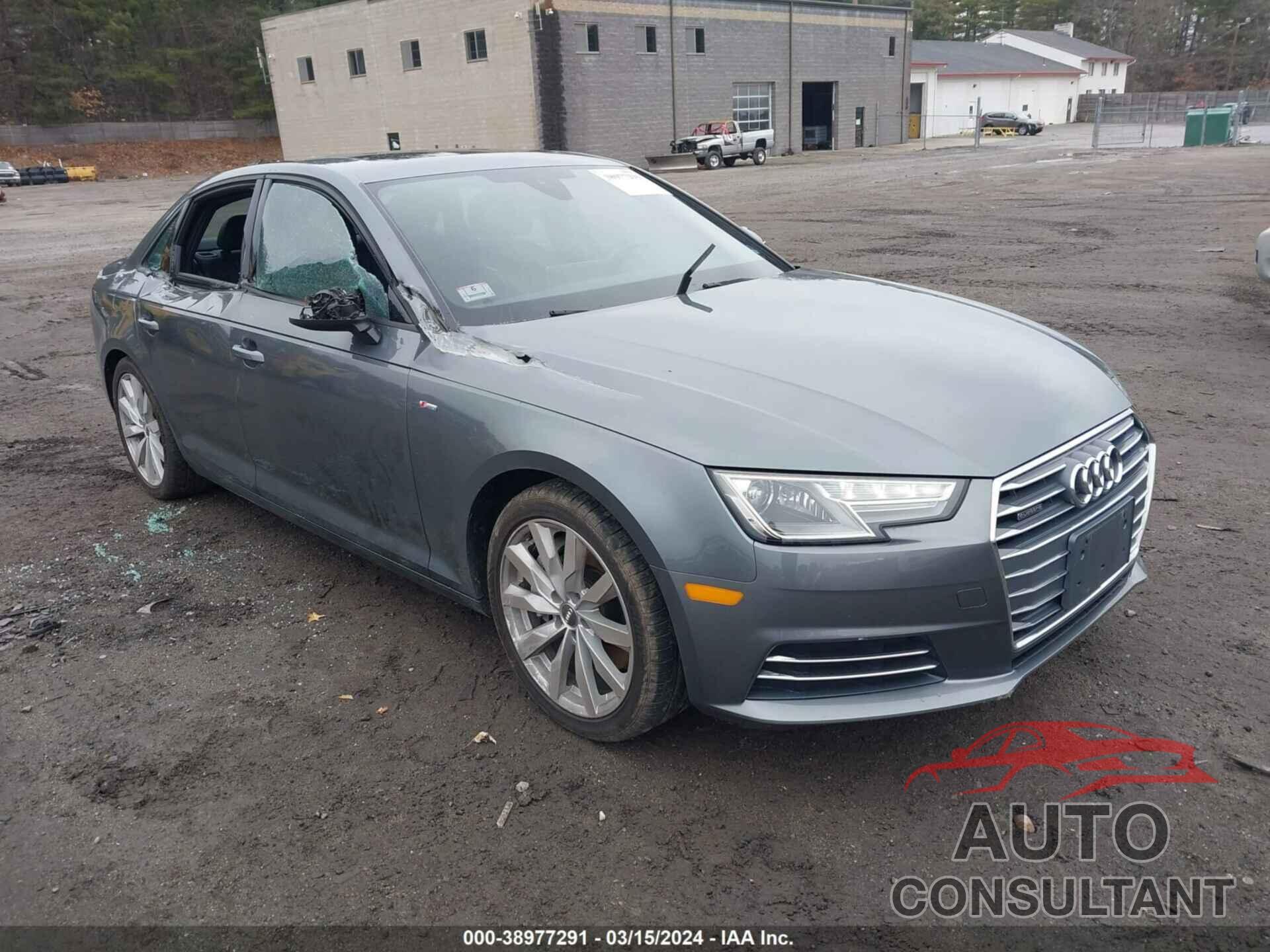 AUDI A4 2017 - WAUANAF48HN065034