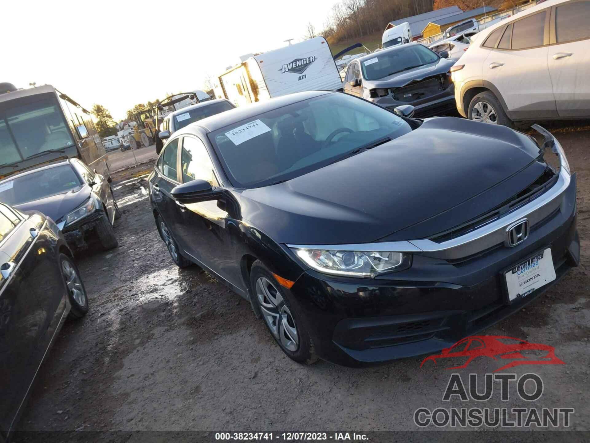 HONDA CIVIC 2018 - 19XFC2F54JE027209