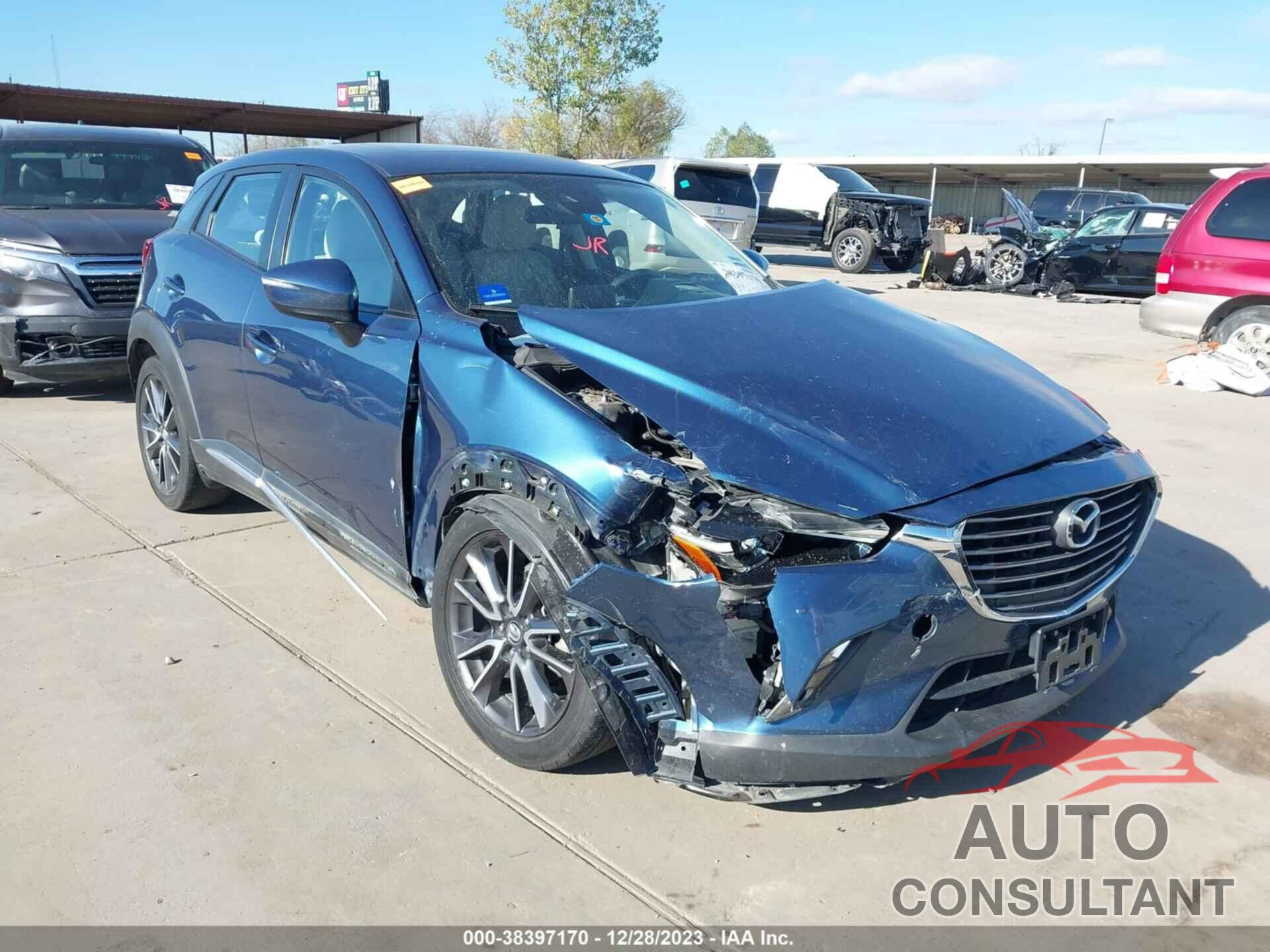 MAZDA CX-3 2018 - JM1DKDD73J0316729