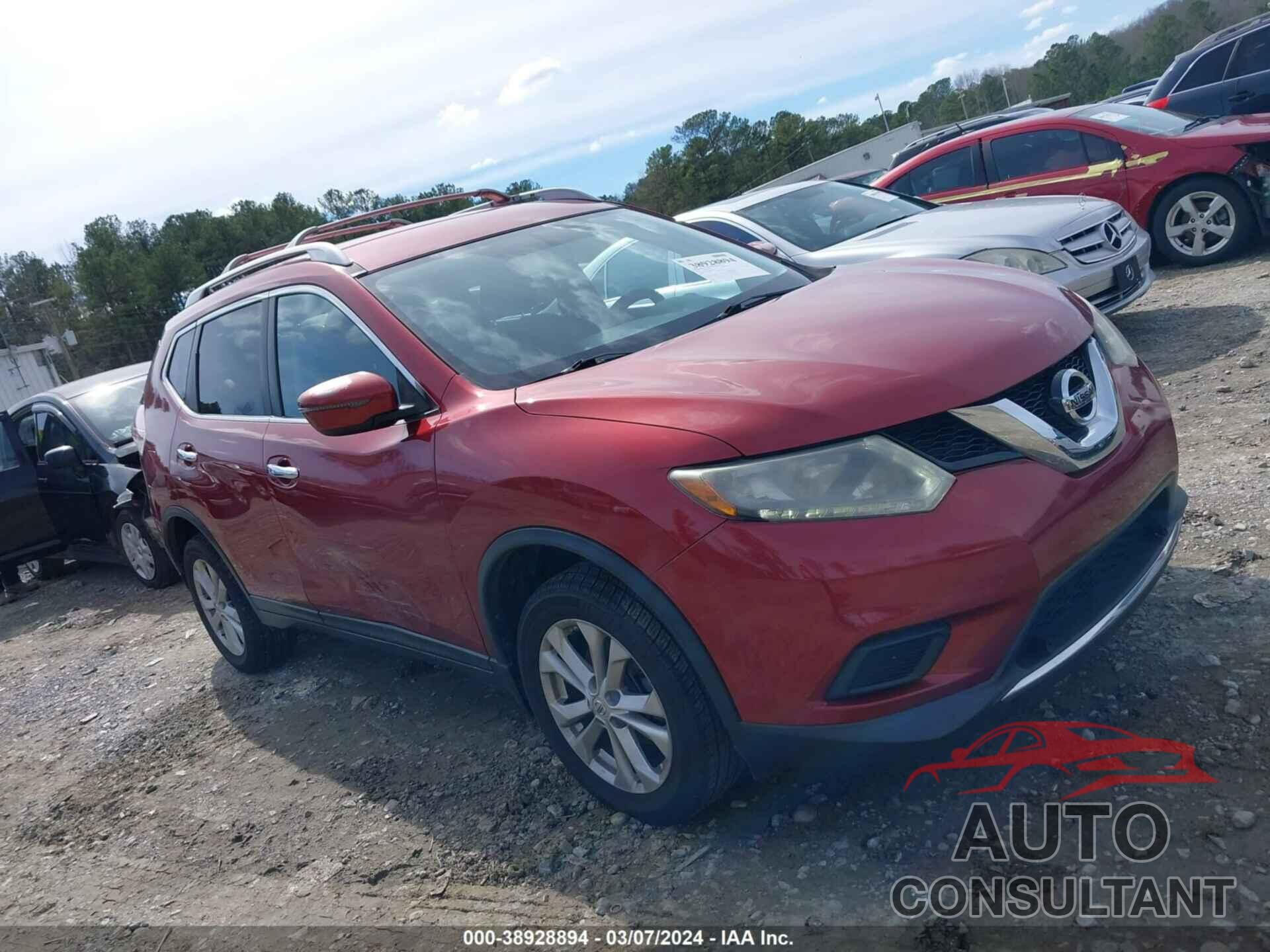 NISSAN ROGUE 2016 - KNMAT2MT6GP594011