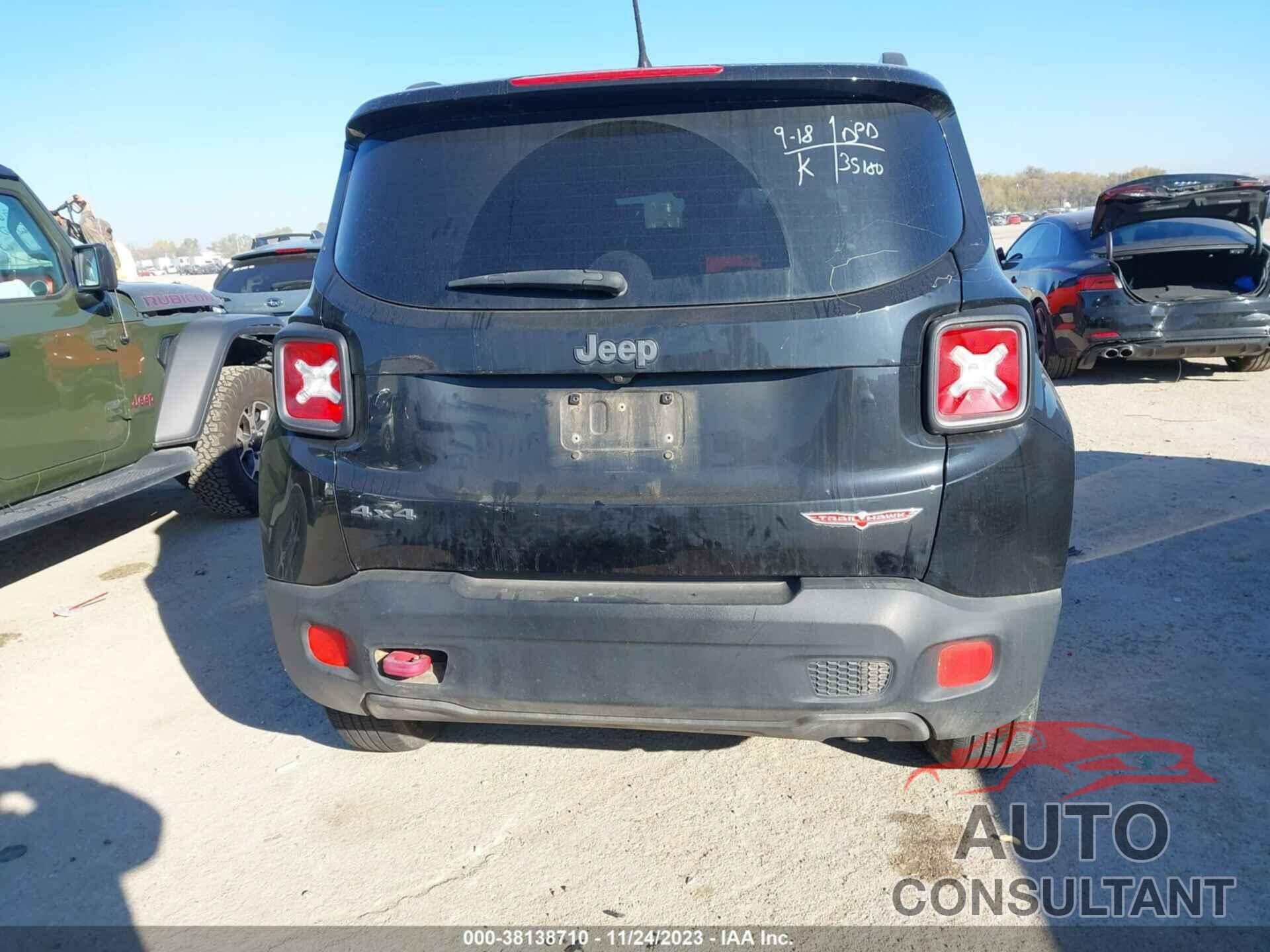 JEEP RENEGADE 2017 - ZACCJBCB2HPF92199