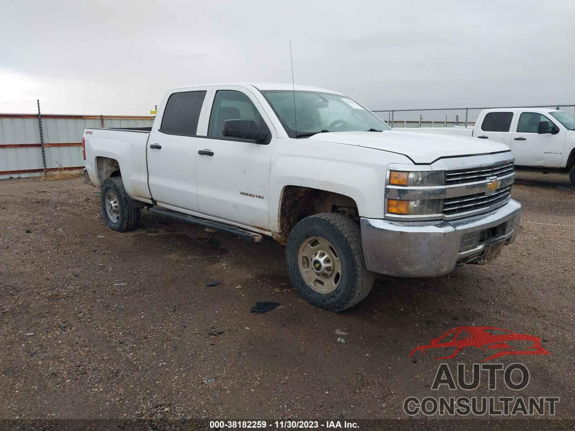 CHEVROLET SILVERADO 2500HD 2018 - 1GC1KUEG2JF236479