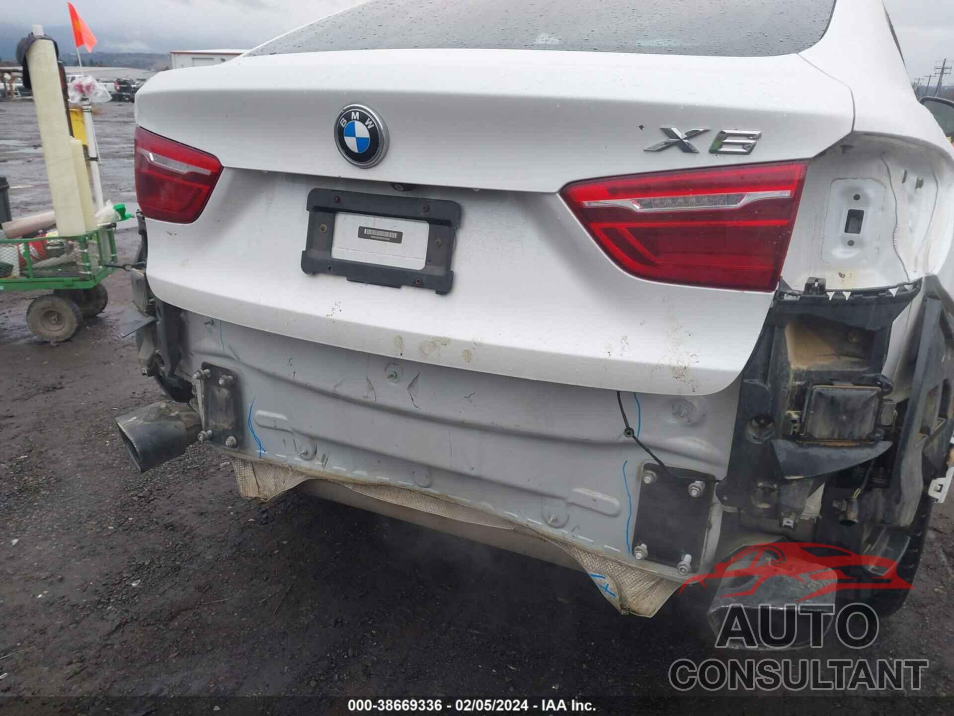 BMW X6 2016 - 5UXKU6C59G0R34349