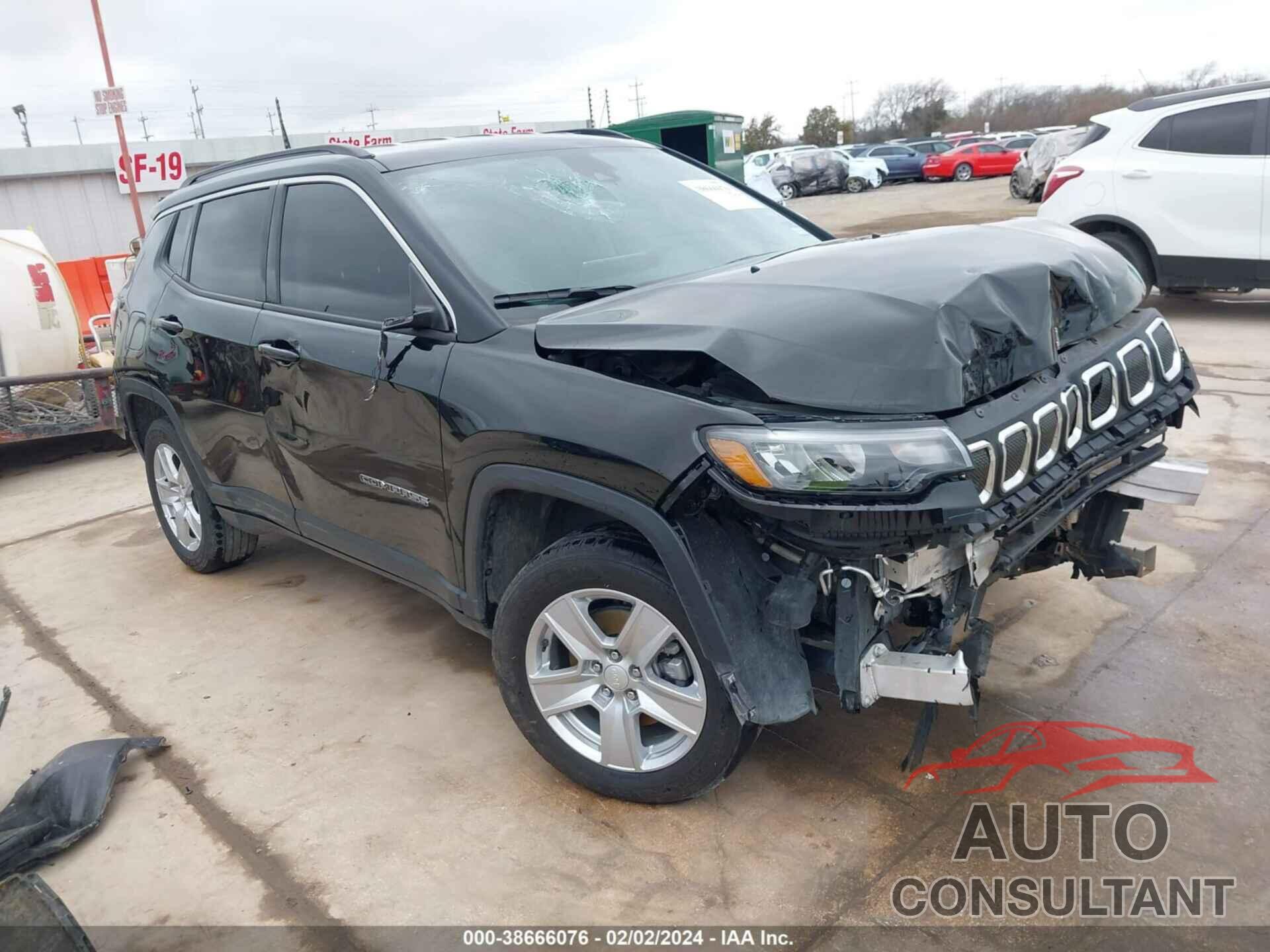 JEEP COMPASS 2022 - 3C4NJDBB7NT216205