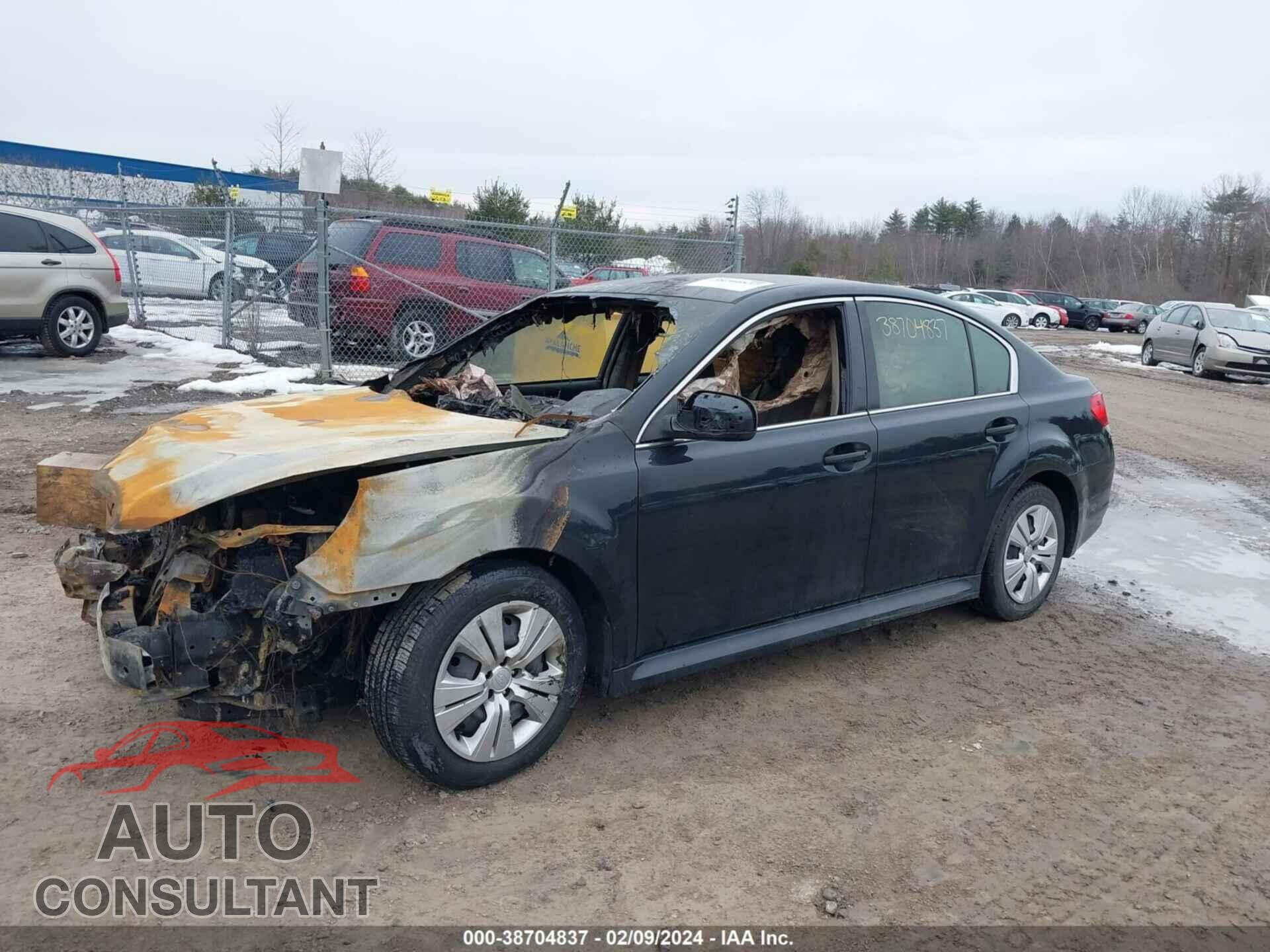 SUBARU LEGACY 2014 - 4S3BMBA63E3004237
