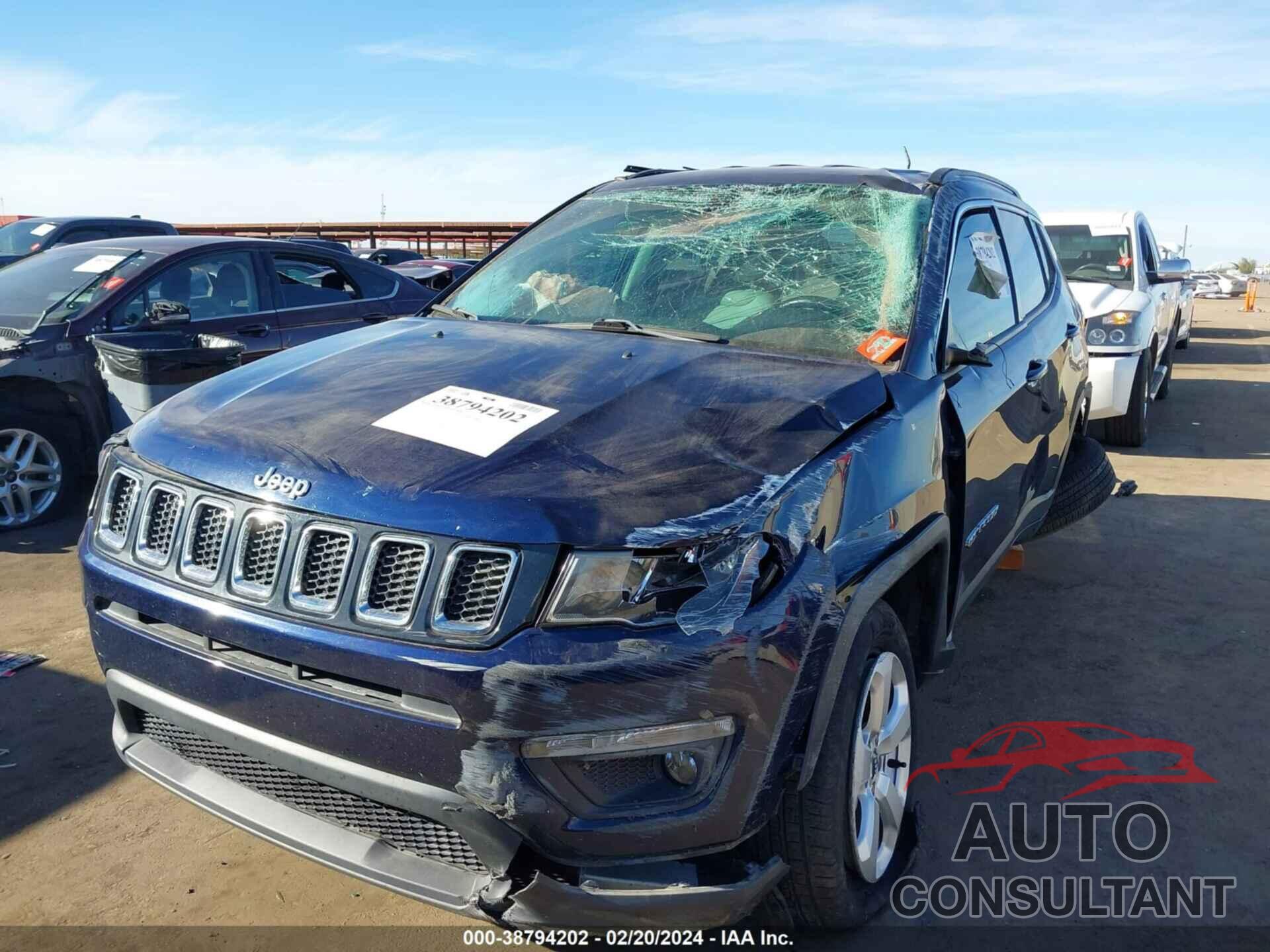 JEEP COMPASS 2018 - 3C4NJDBB7JT493026