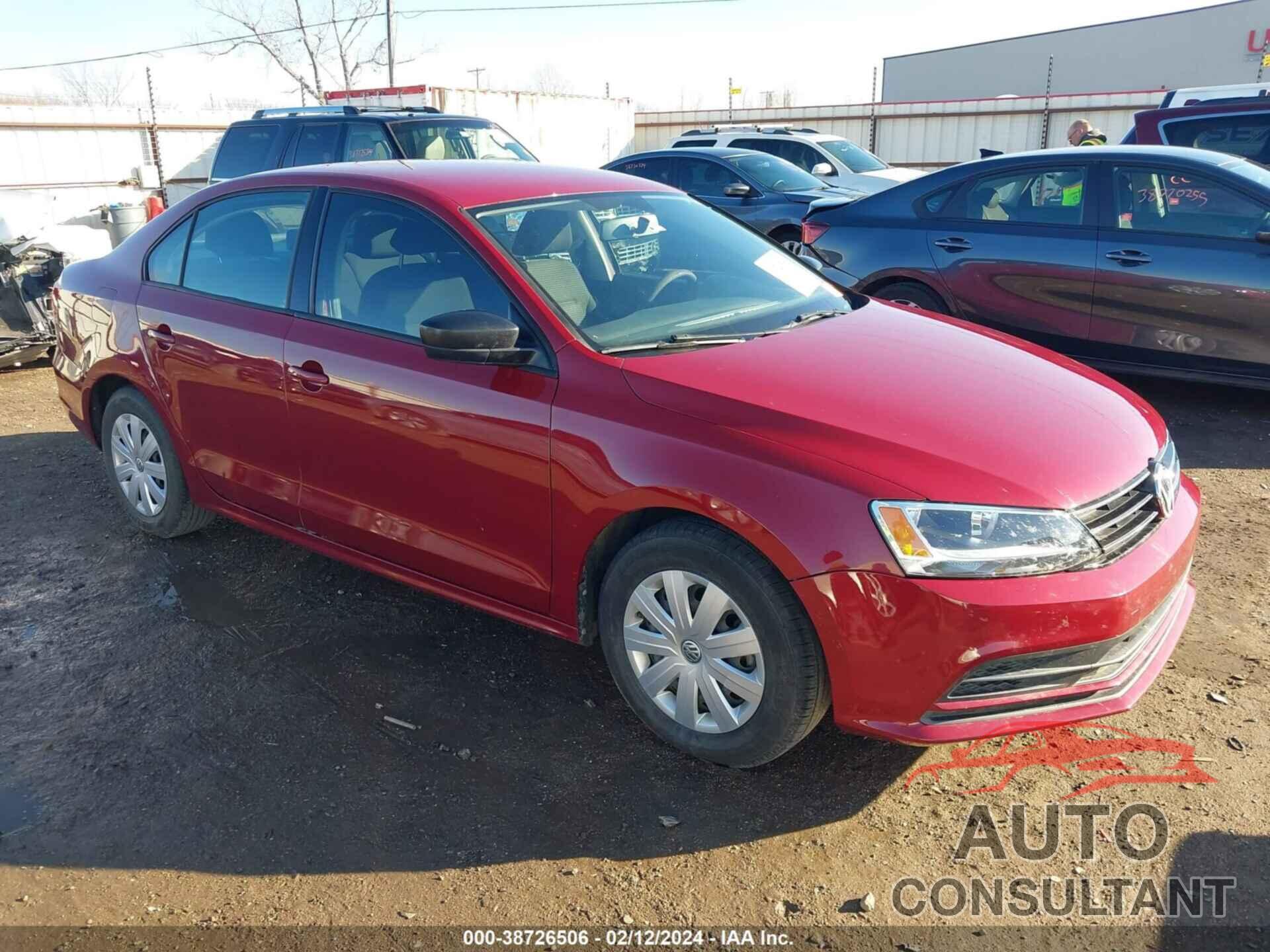 VOLKSWAGEN JETTA 2016 - 3VW167AJ6GM413094
