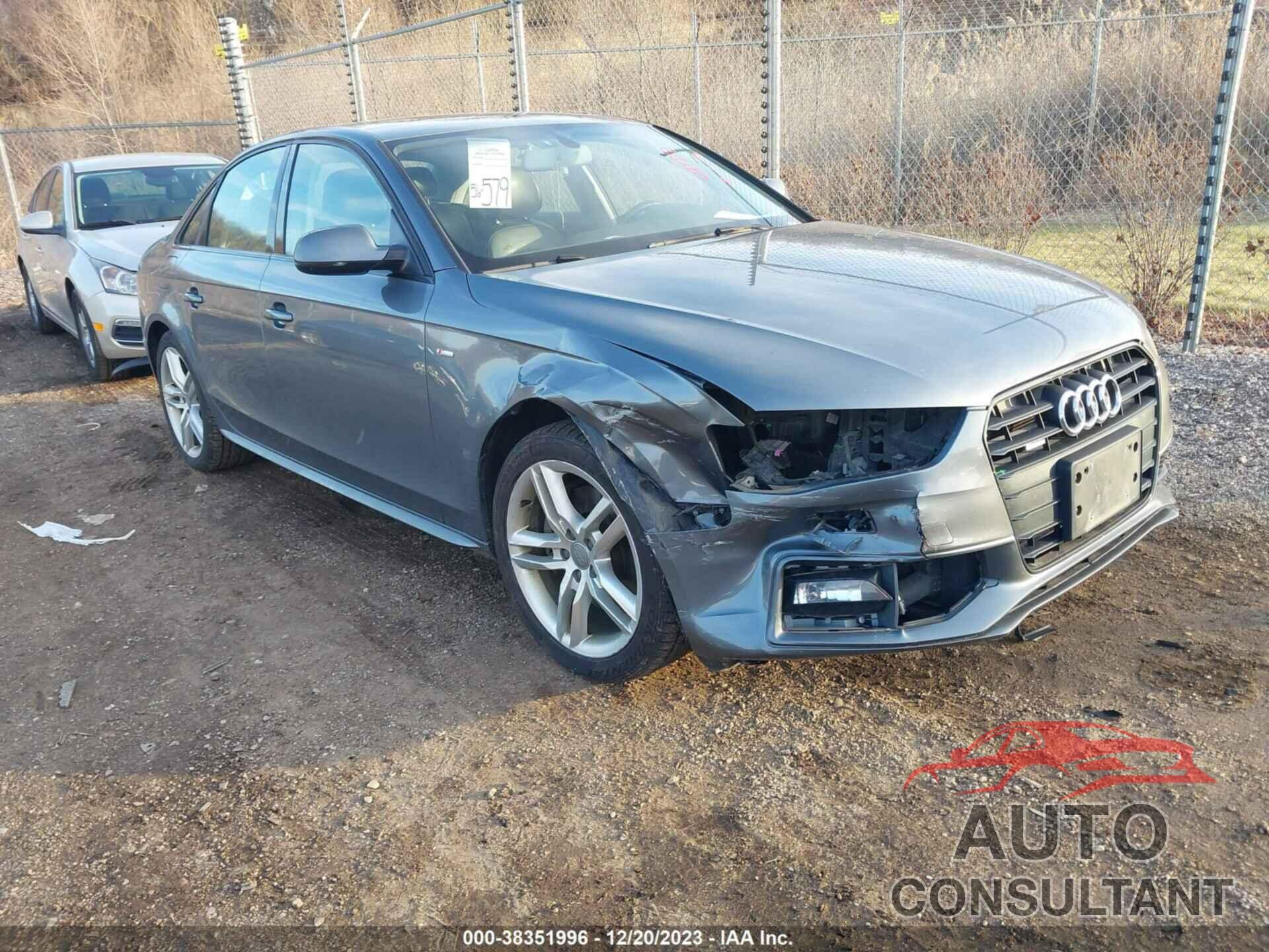 AUDI A4 2016 - WAUBFAFL1GN012568