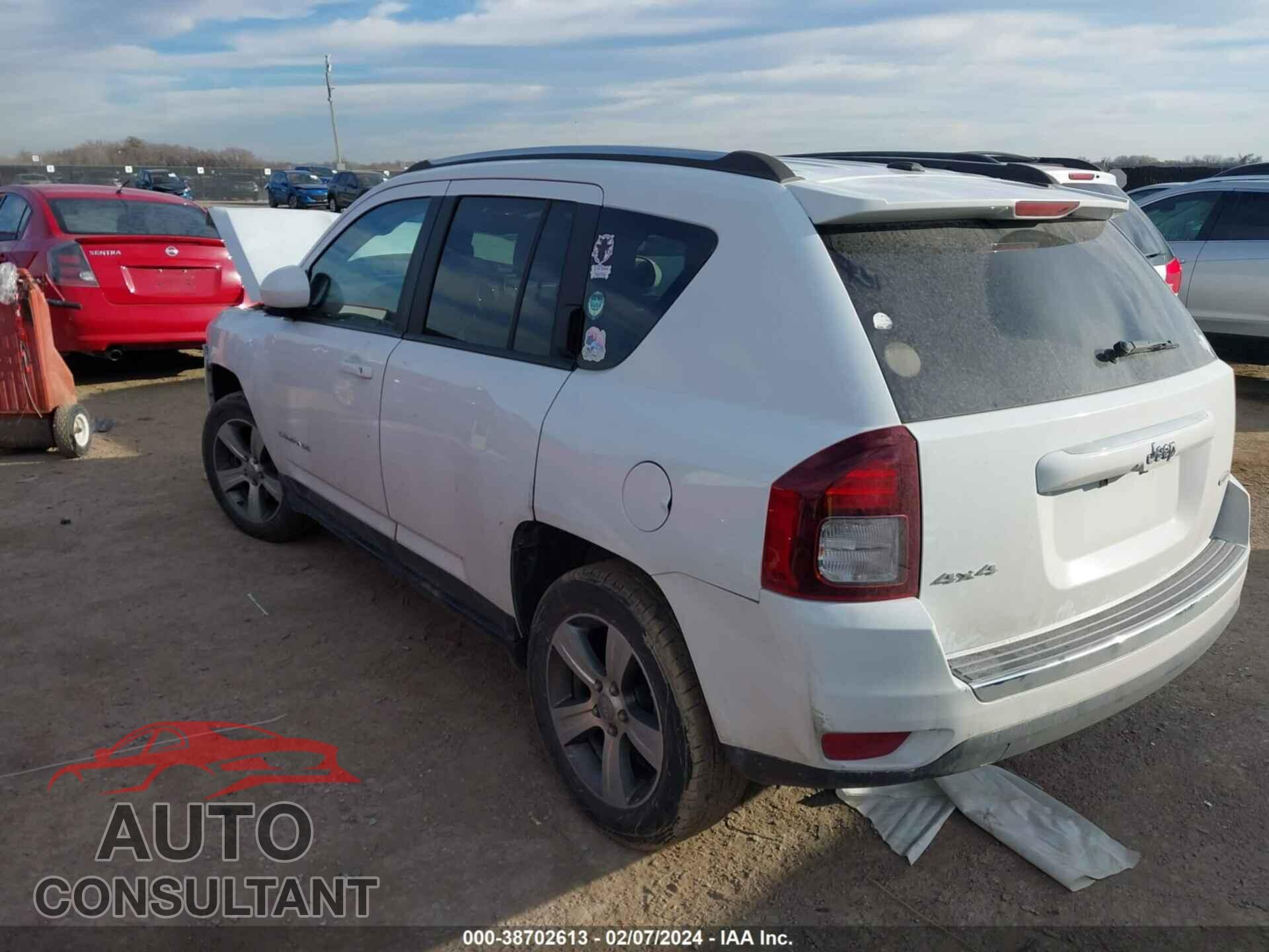 JEEP COMPASS 2017 - 1C4NJDEB8HD129760