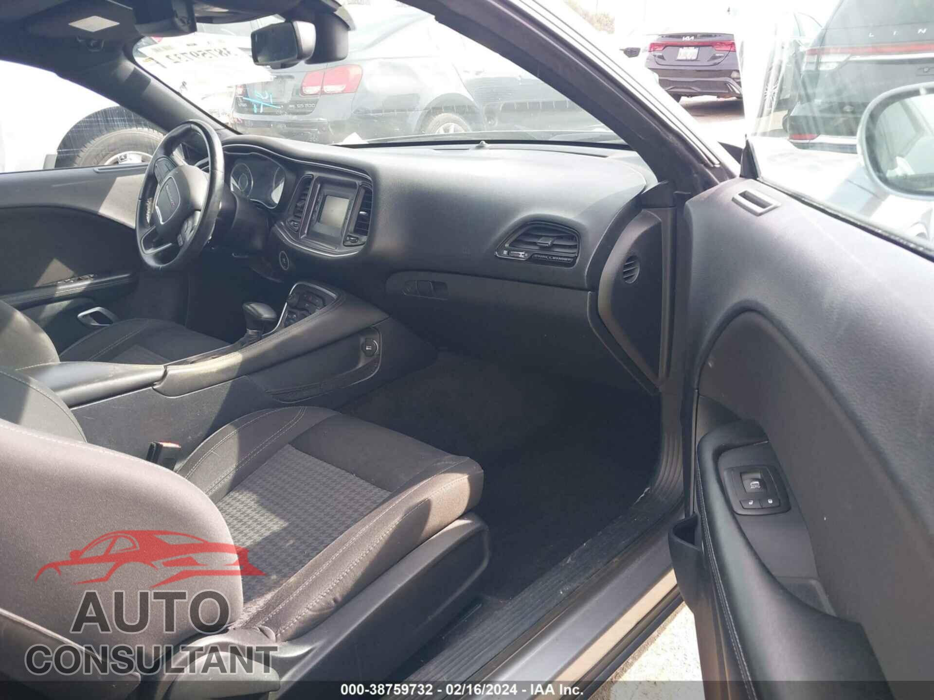 DODGE CHALLENGER 2016 - 2C3CDZAG5GH107847