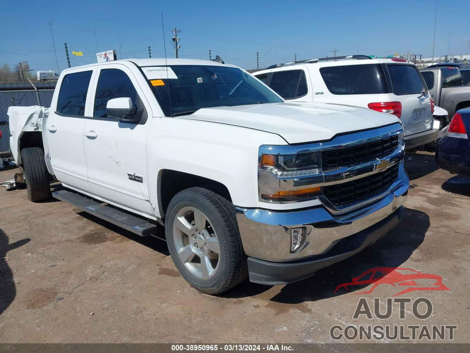 CHEVROLET SILVERADO 1500 2018 - 3GCPCREC3JG507291