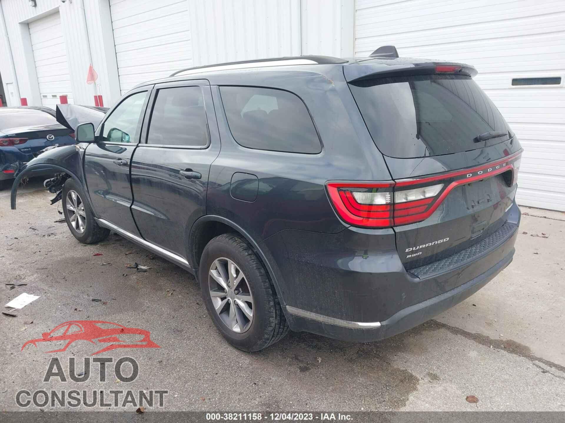 DODGE DURANGO 2016 - 1C4RDJDG7GC455896