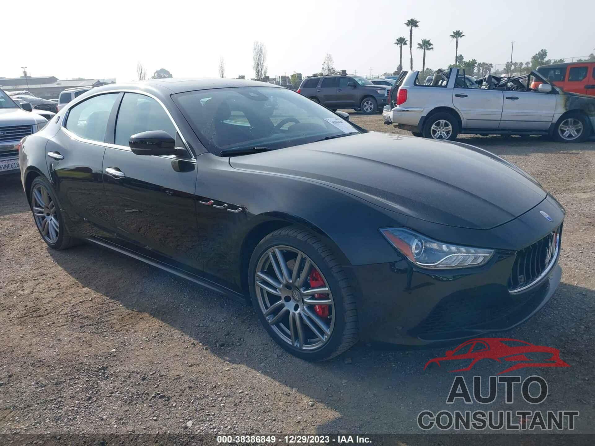 MASERATI GHIBLI 2017 - ZAM57RSAXH1225510