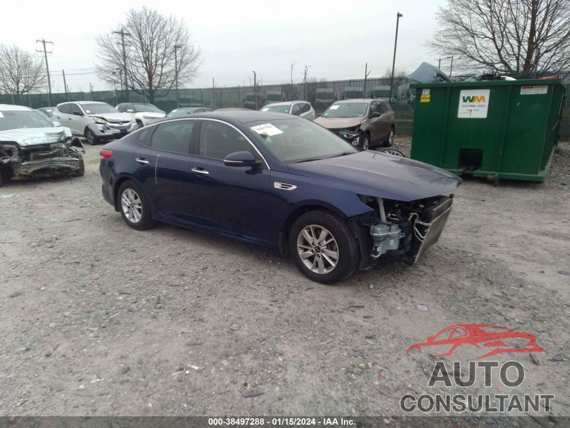 KIA OPTIMA 2018 - 5XXGT4L38JG230534