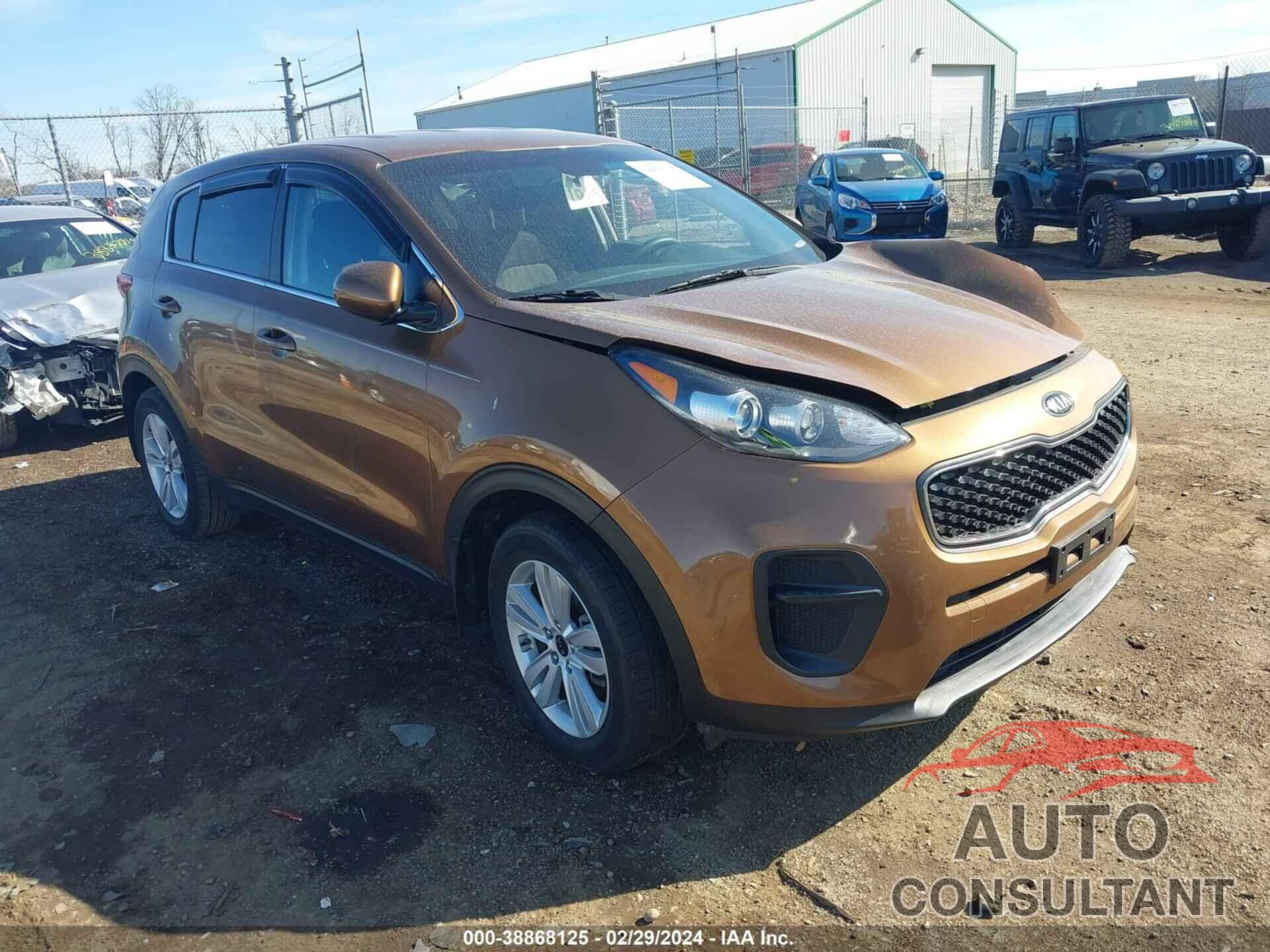 KIA SPORTAGE 2019 - KNDPM3AC1K7543610