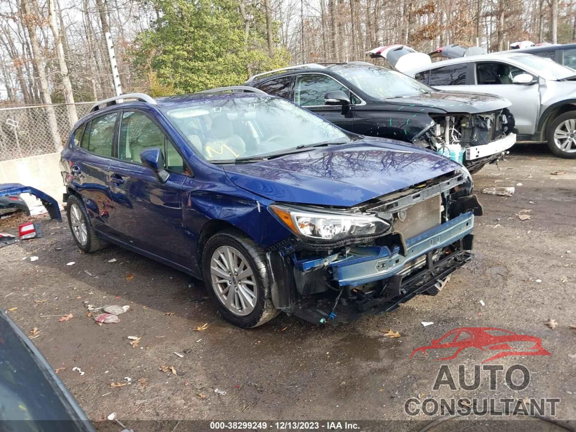 SUBARU IMPREZA 2018 - 4S3GTAD62J3731068