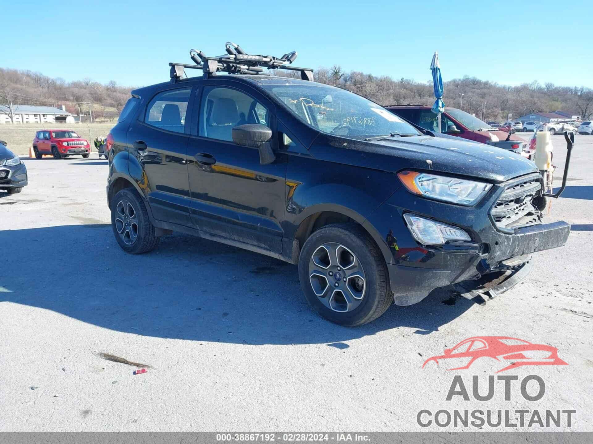 FORD ECOSPORT 2018 - MAJ6P1SL1JC175575