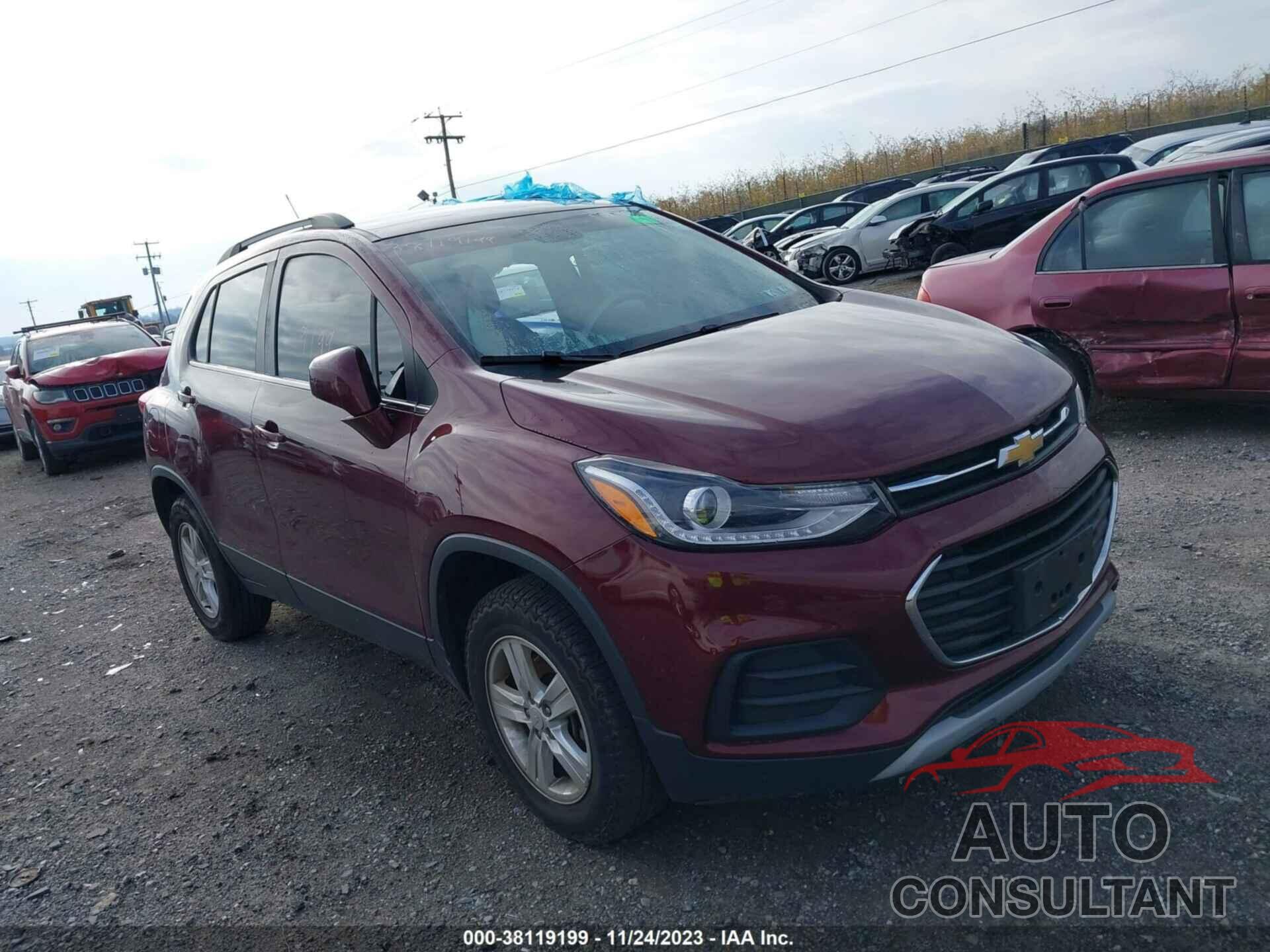 CHEVROLET TRAX 2017 - 3GNCJPSB9HL256838