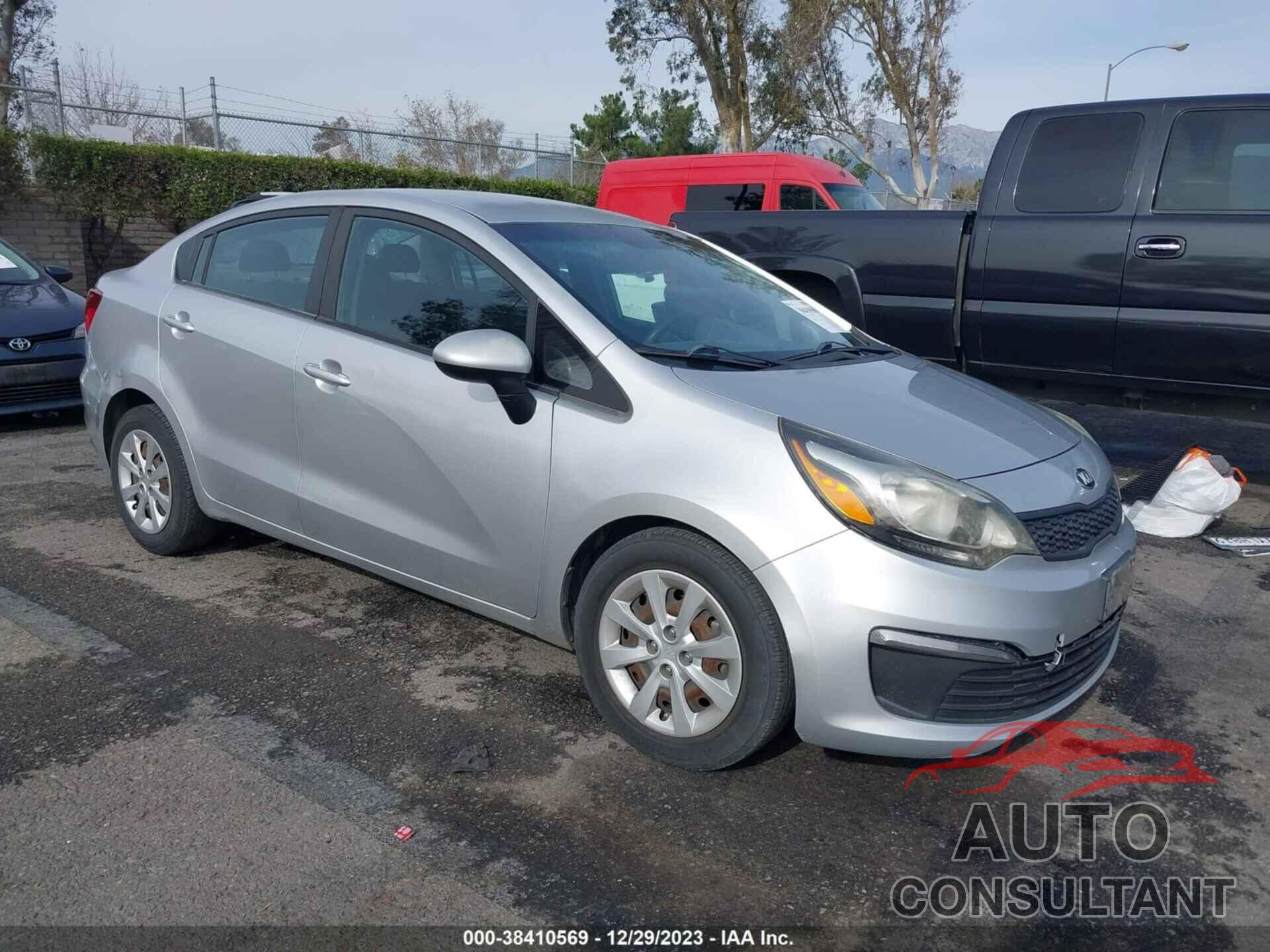 KIA RIO 2016 - KNADM4A32G6674984