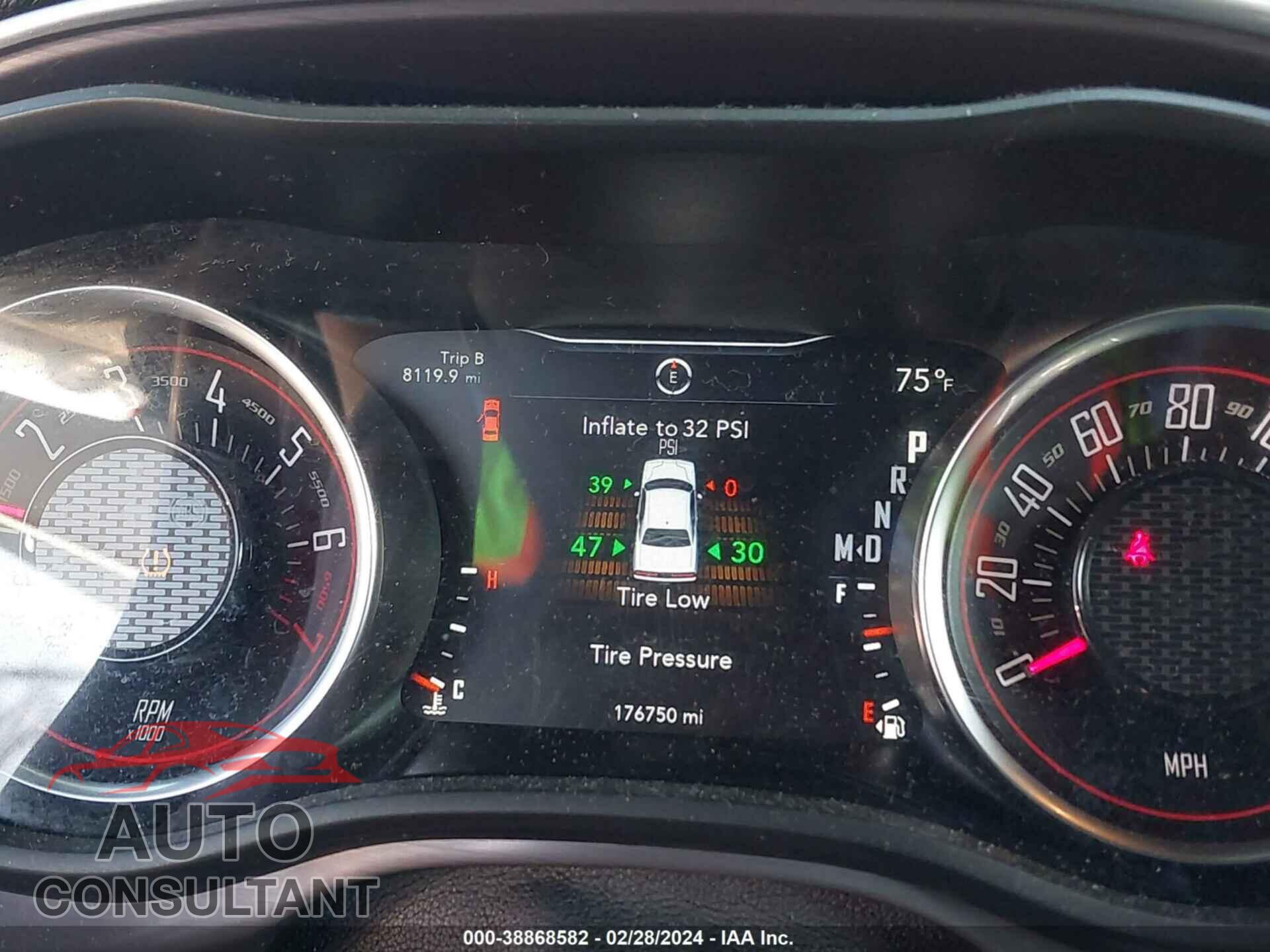 DODGE CHALLENGER 2017 - 2C3CDZAG5HH601496