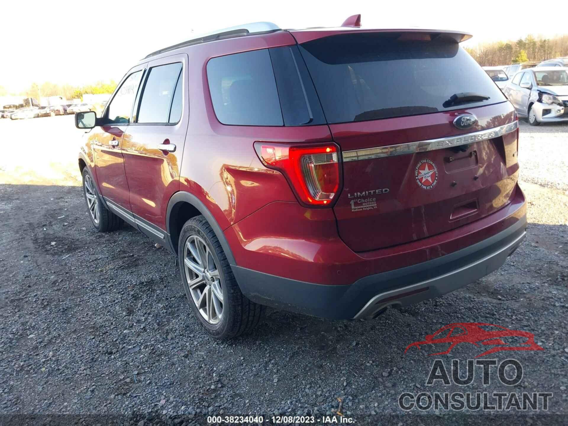 FORD EXPLORER 2016 - 1FM5K8F81GGC09417