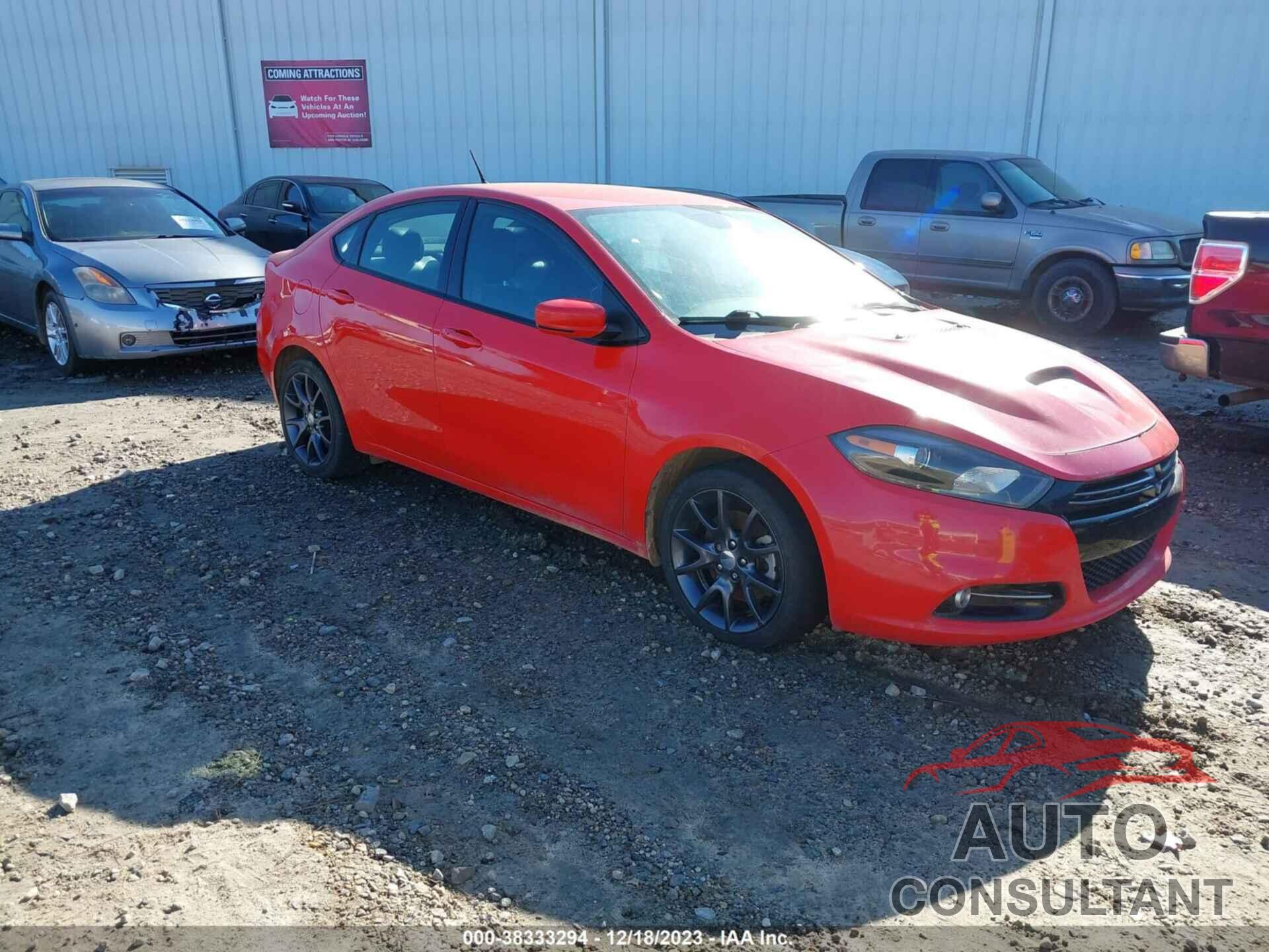 DODGE DART 2016 - 1C3CDFGB1GD816539