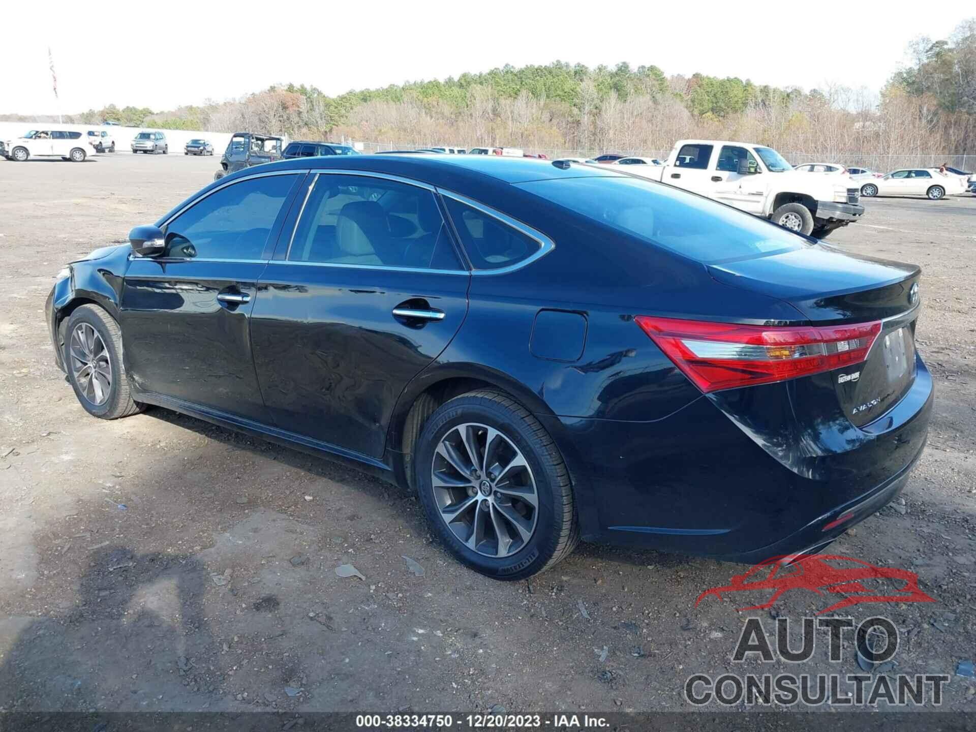 TOYOTA AVALON 2017 - 4T1BK1EB1HU257400