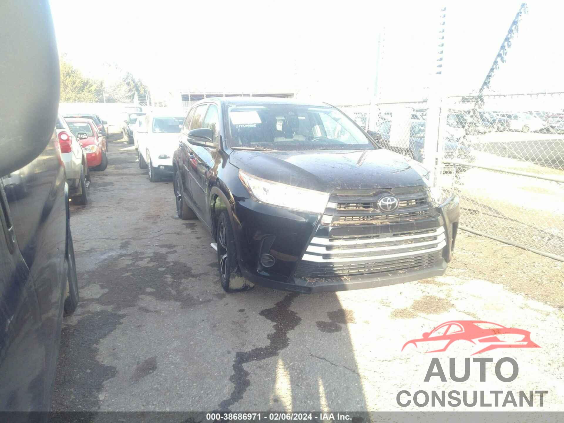 TOYOTA HIGHLANDER 2017 - 5TDBZRFH4HS460562