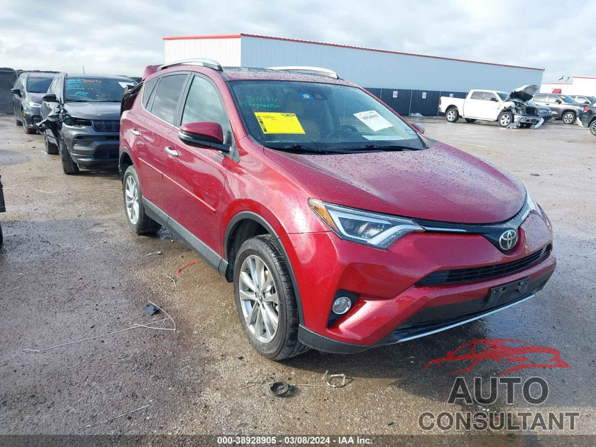 TOYOTA RAV4 2018 - 2T3YFREV2JW423721