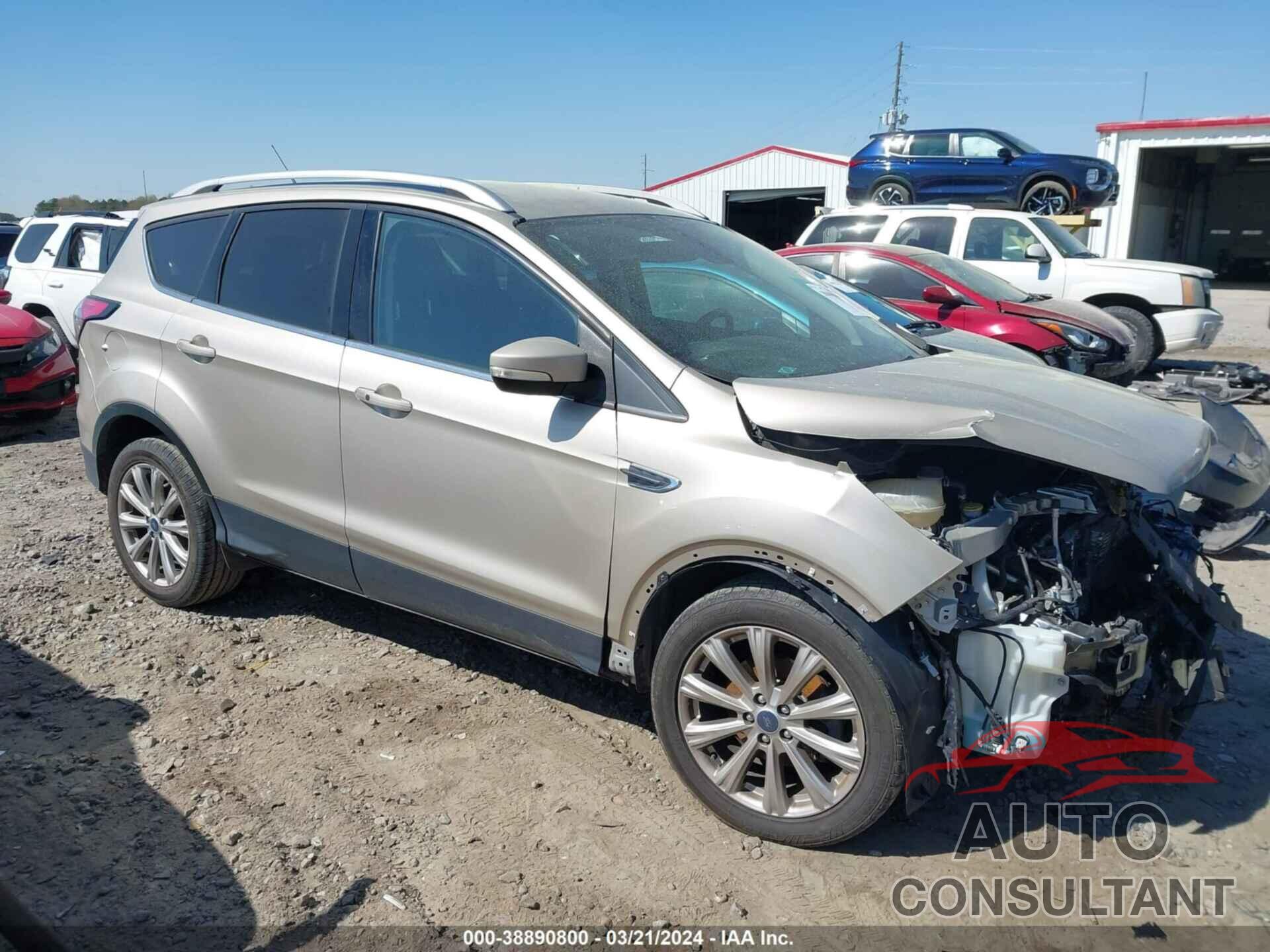 FORD ESCAPE 2017 - 1FMCU0JD1HUD51924