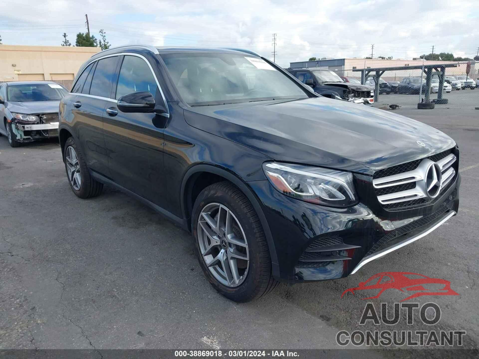 MERCEDES-BENZ GLC 2019 - WDC0G4JB2K1003363