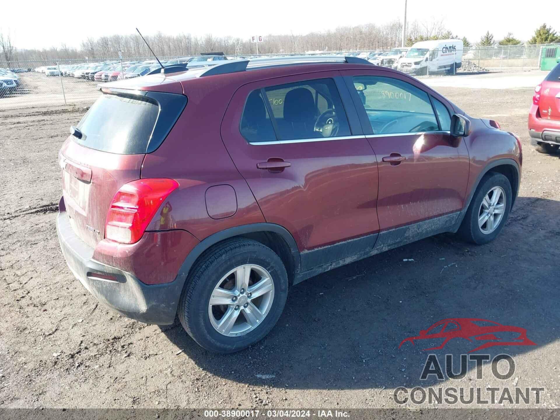 CHEVROLET TRAX 2016 - 3GNCJLSB6GL171060