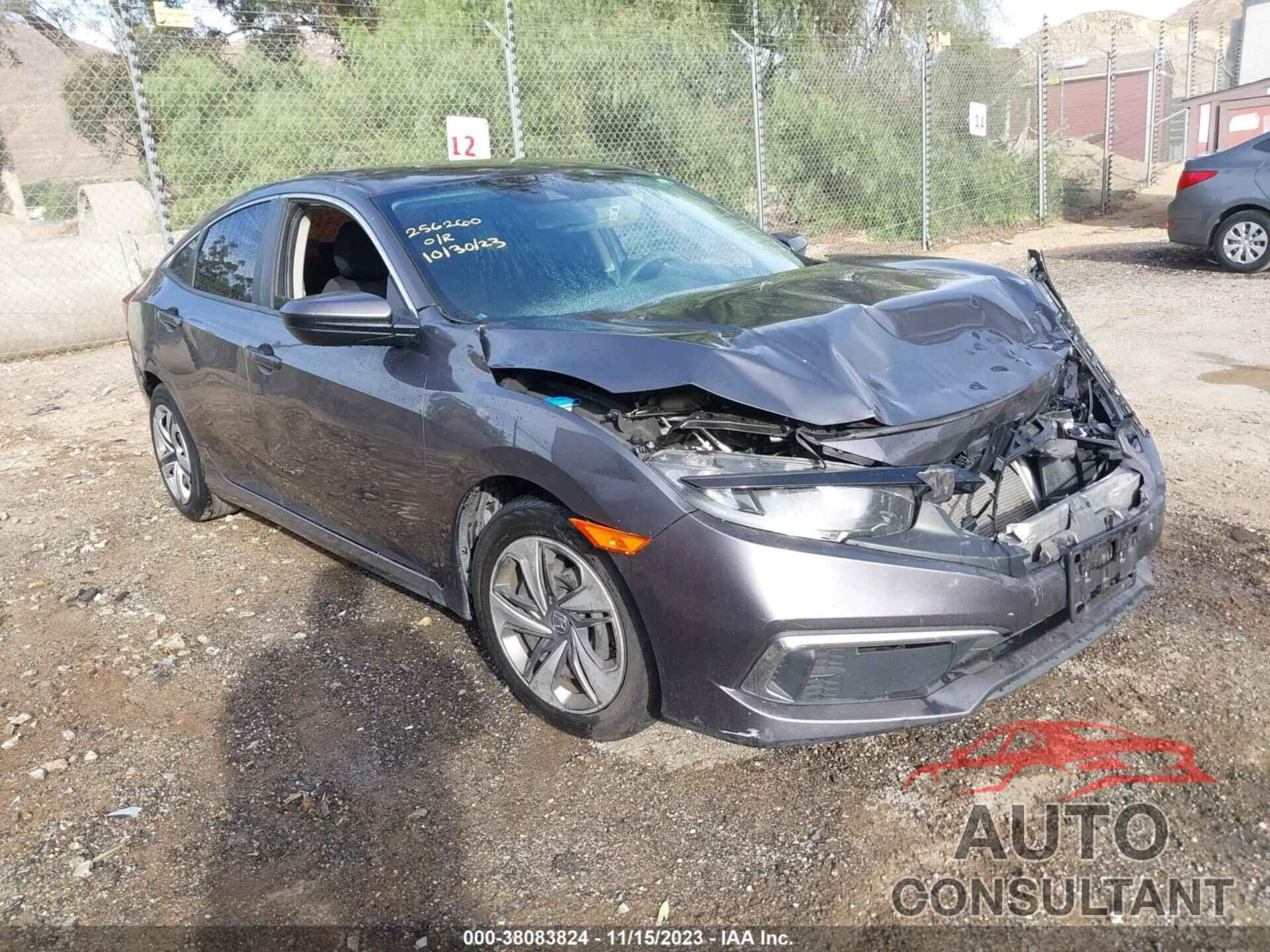 HONDA CIVIC 2019 - 2HGFC2F61KH537288