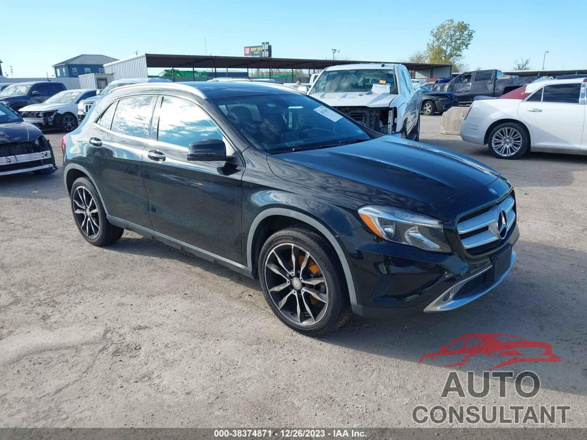 MERCEDES-BENZ GLA 250 2017 - WDCTG4EB8HJ302646