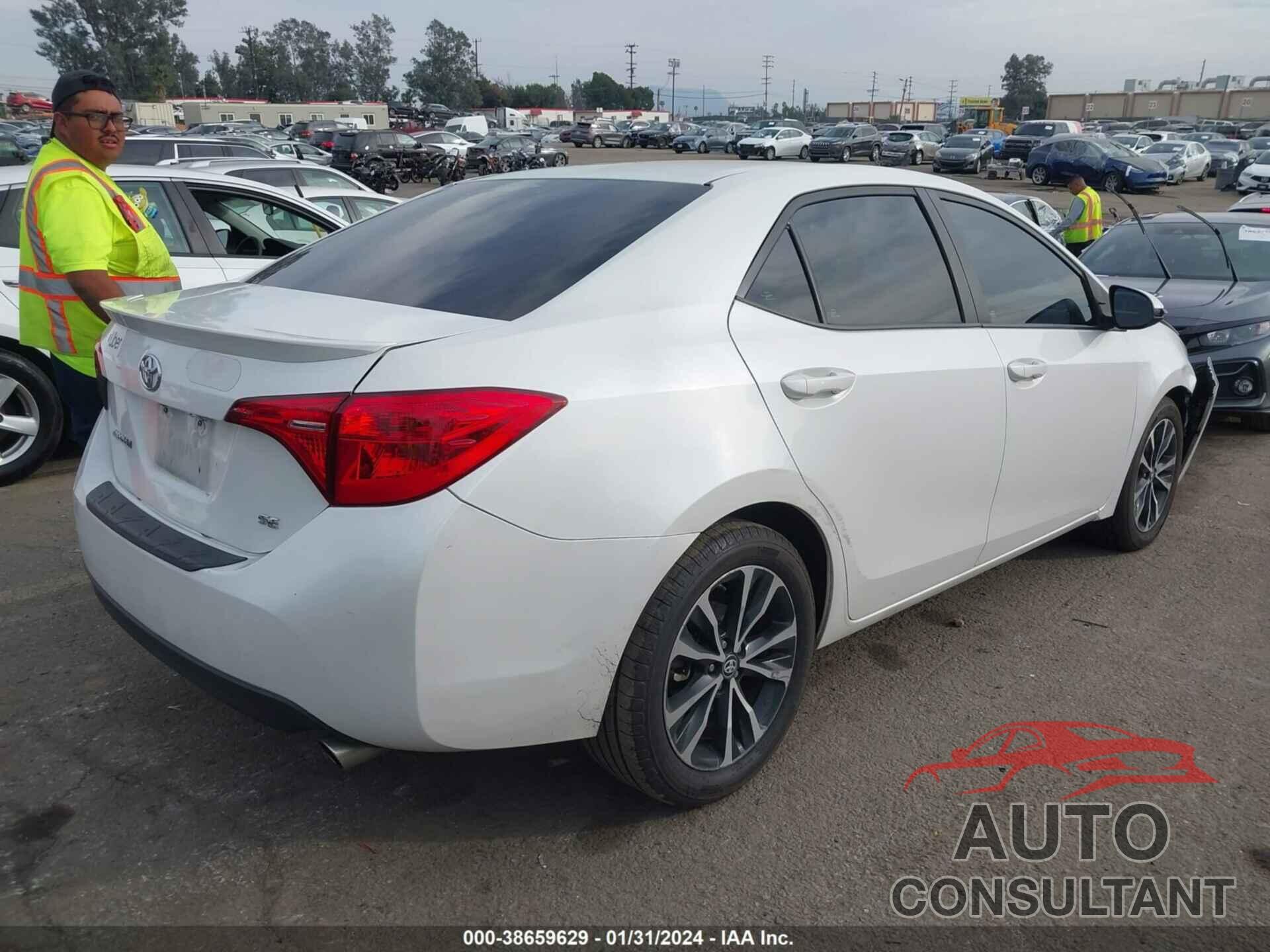 TOYOTA COROLLA 2017 - 5YFBURHE9HP707004