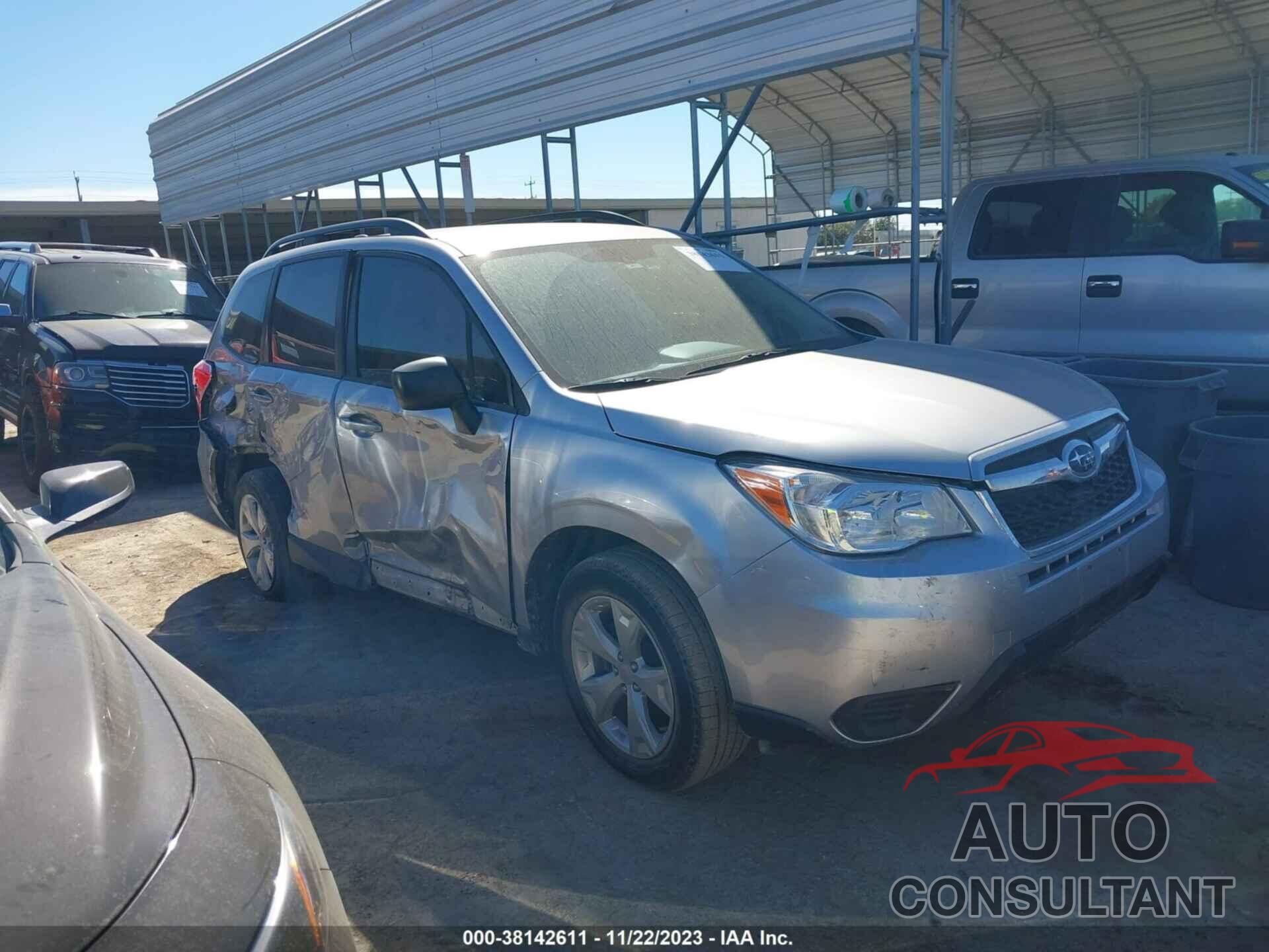SUBARU FORESTER 2016 - JF2SJABCXGH553609