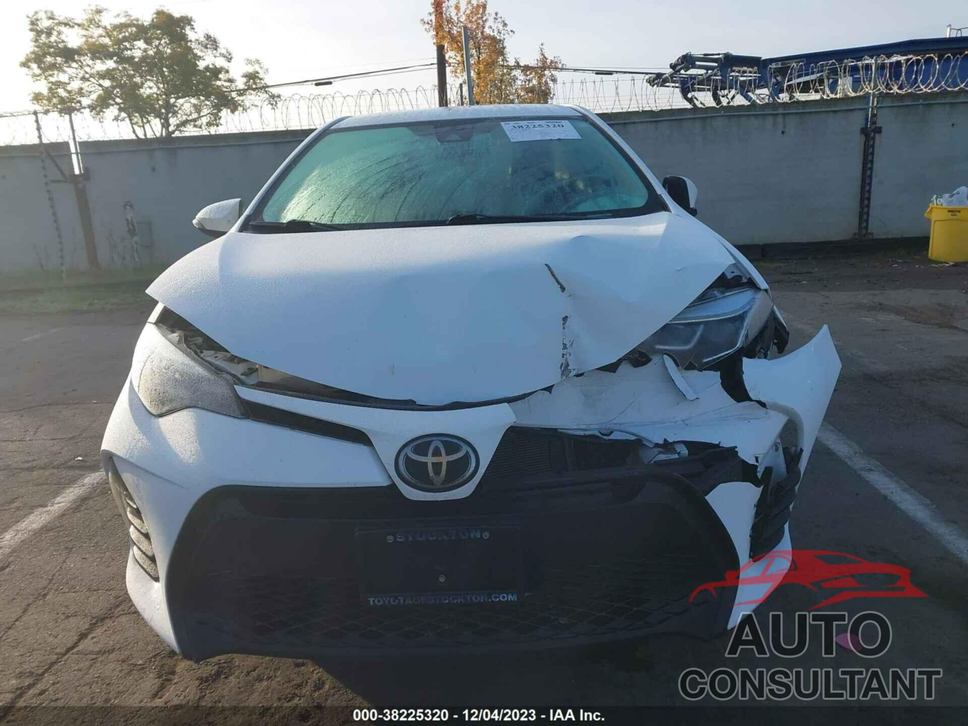 TOYOTA COROLLA 2019 - 5YFBURHE7KP861654