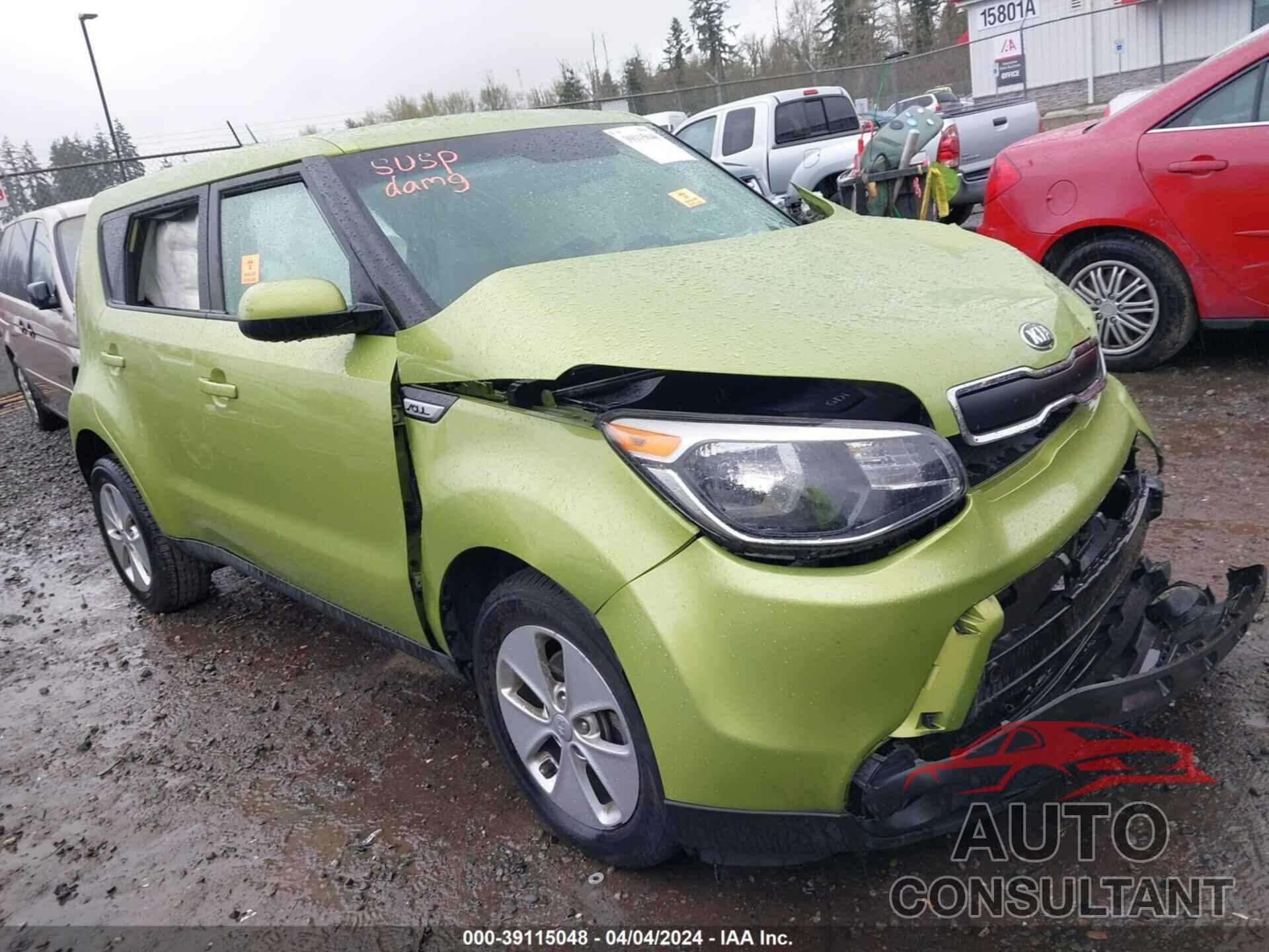 KIA SOUL 2016 - KNDJN2A26G7863338